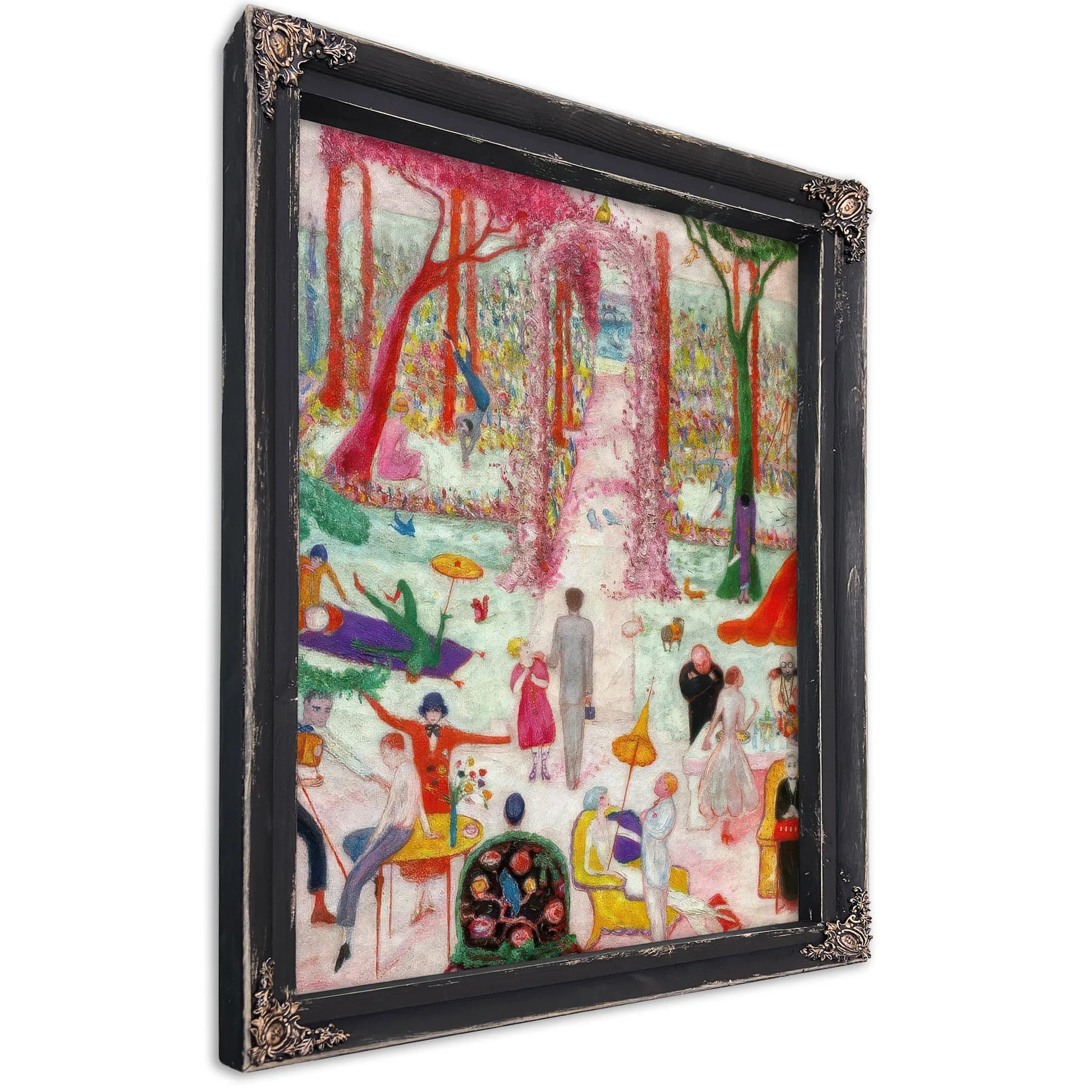 Sunday Afternoon In The Country By Florine Stettheimer Fine Art Print