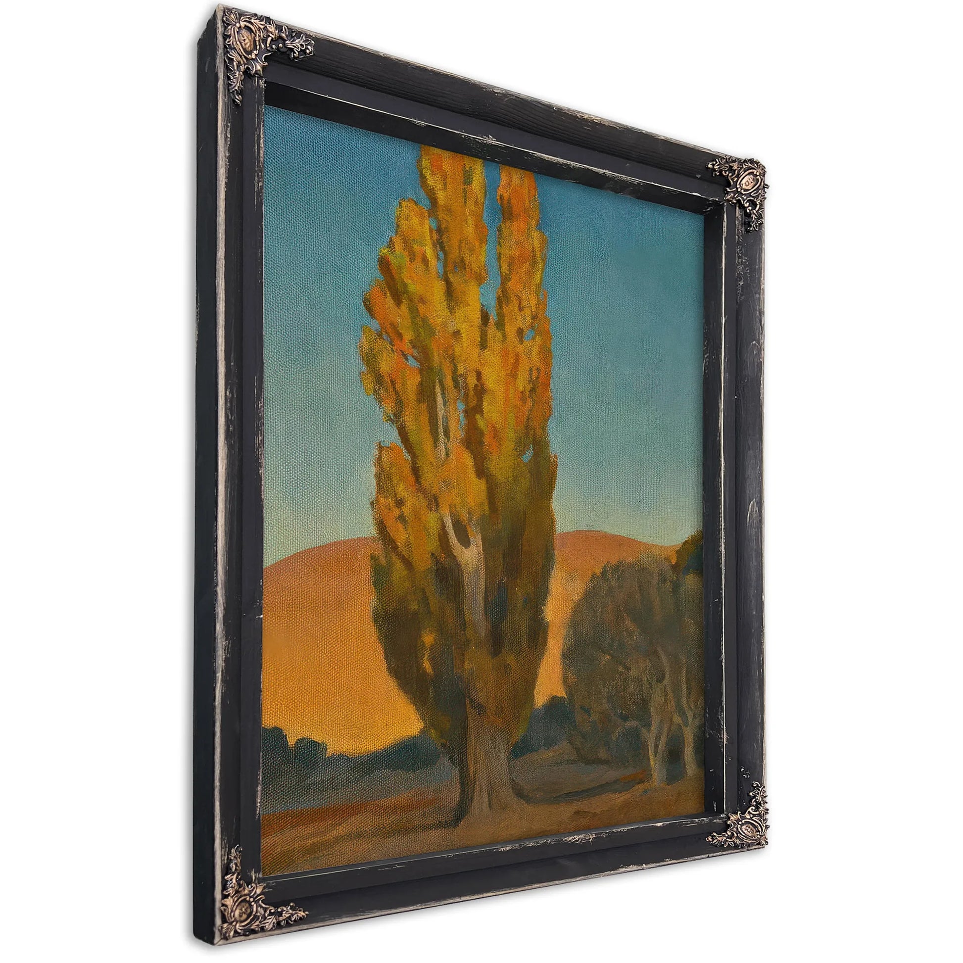 Shifting Light On A Poplar By Maynard Dixon Fine Art Print