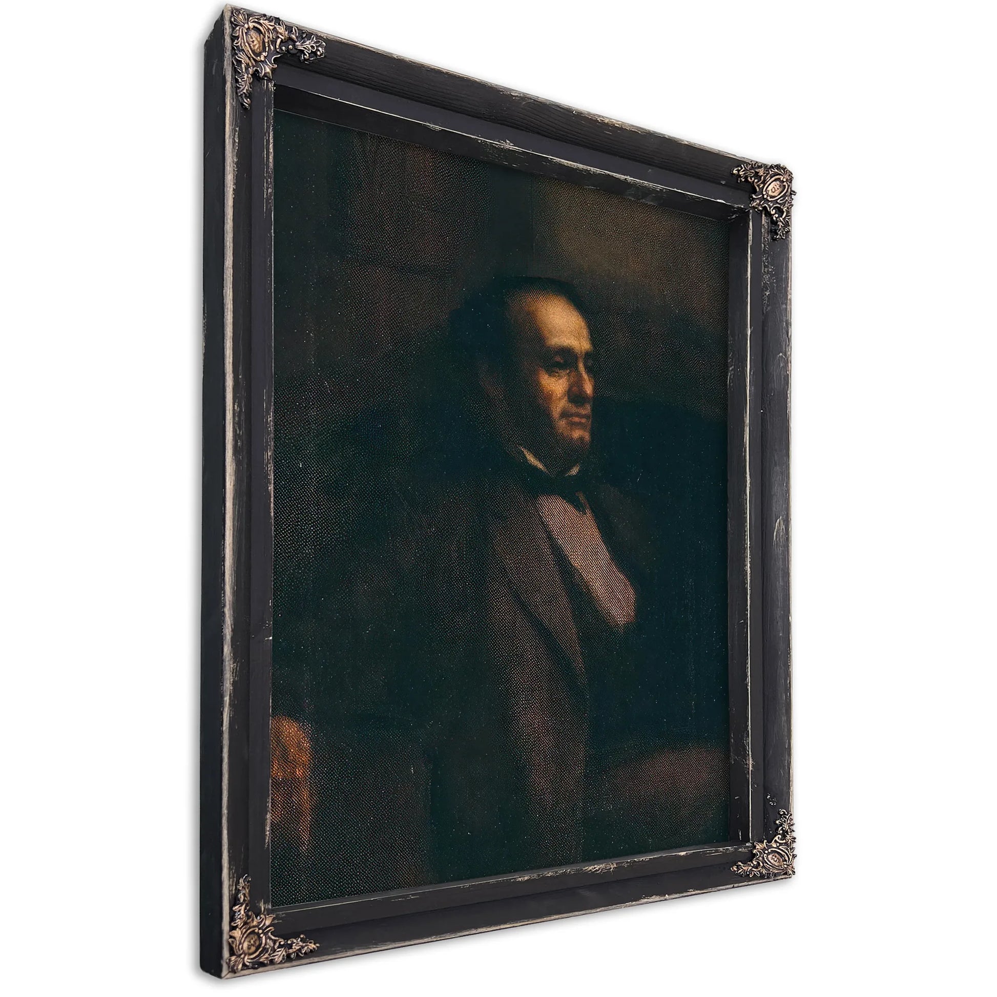 Joseph Warren Of Troy, New York By Eastman Johnson Fine Art Print
