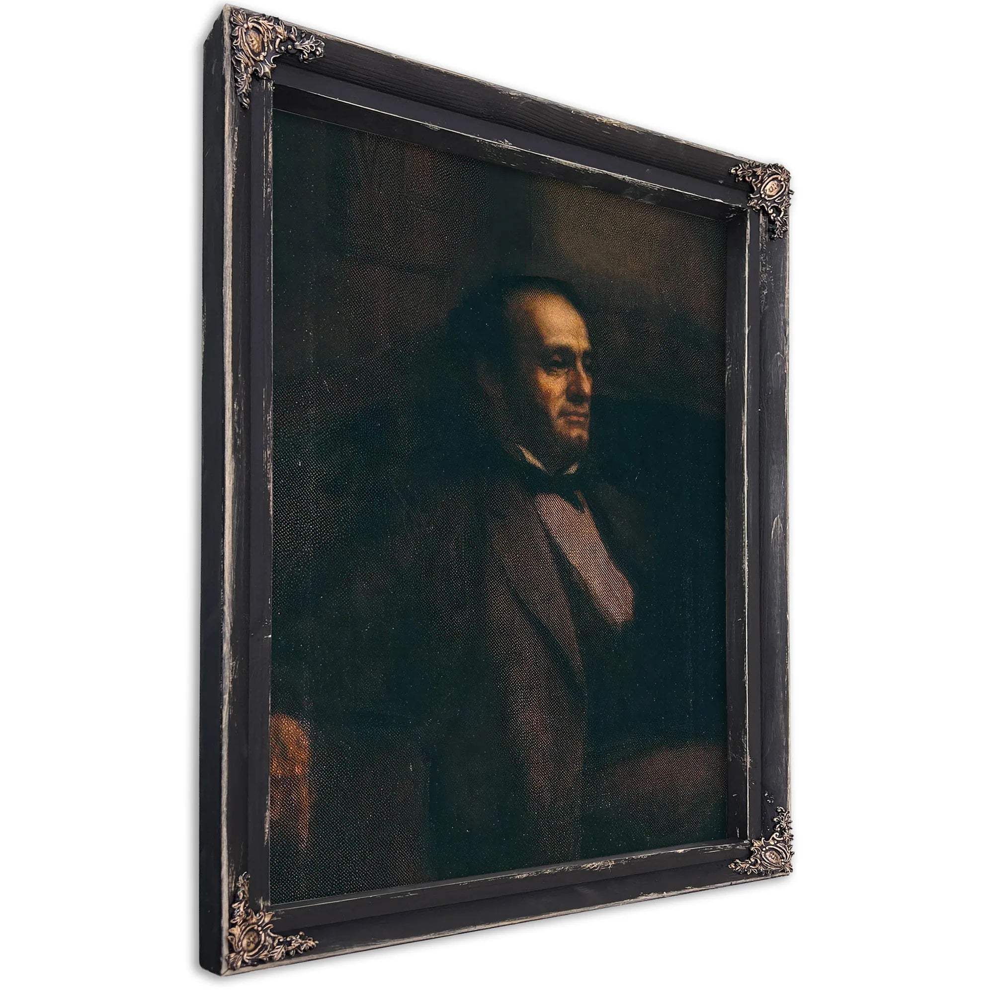 Joseph Warren Of Troy, New York By Eastman Johnson Fine Art Print