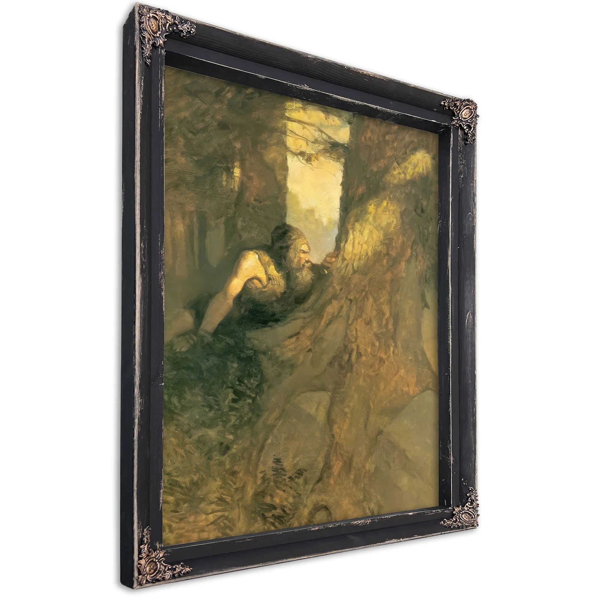 Ben Gunn By NC Wyeth Fine Art Print