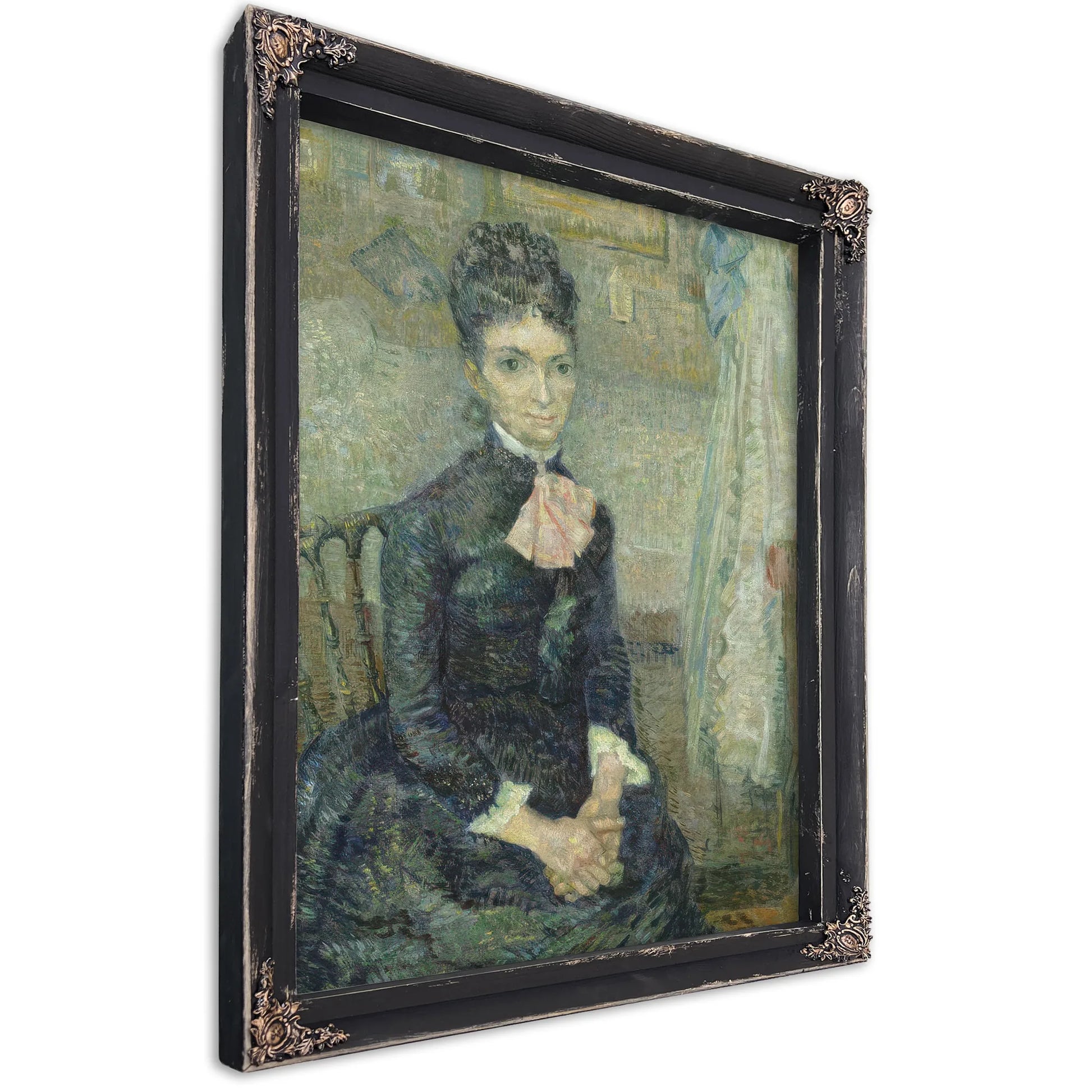 Portrait Of Leonie Rose Charbuy Davy By Vincent Van Gogh Fine Art Print
