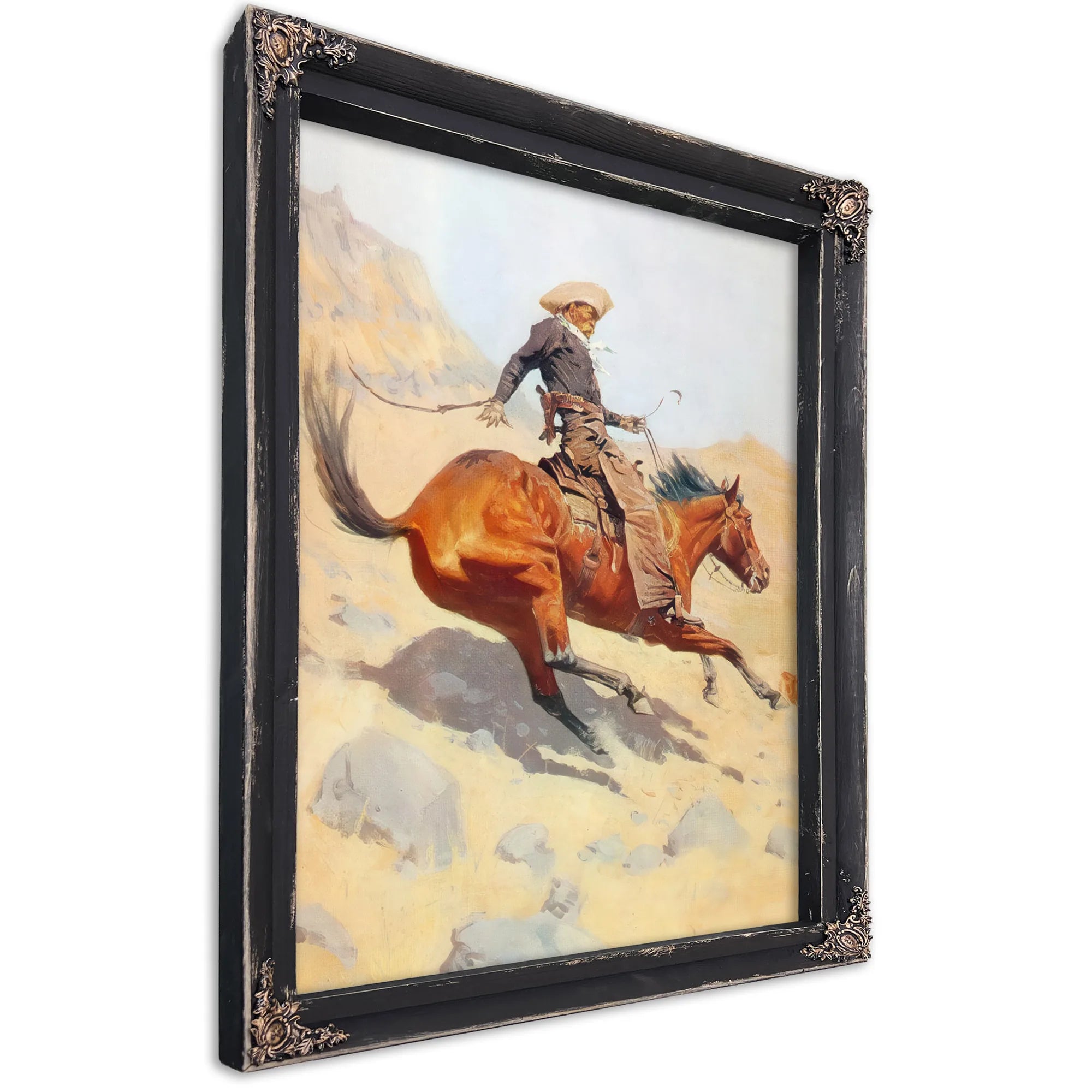 The Cowboy By Frederic Remington Fine Art Print