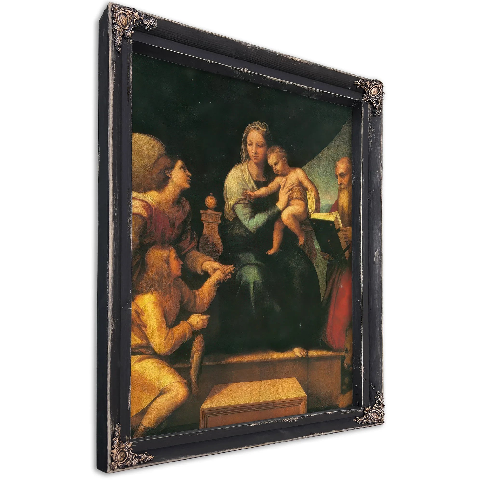 Madonna Della Sedia By Raphael Fine Art Print
