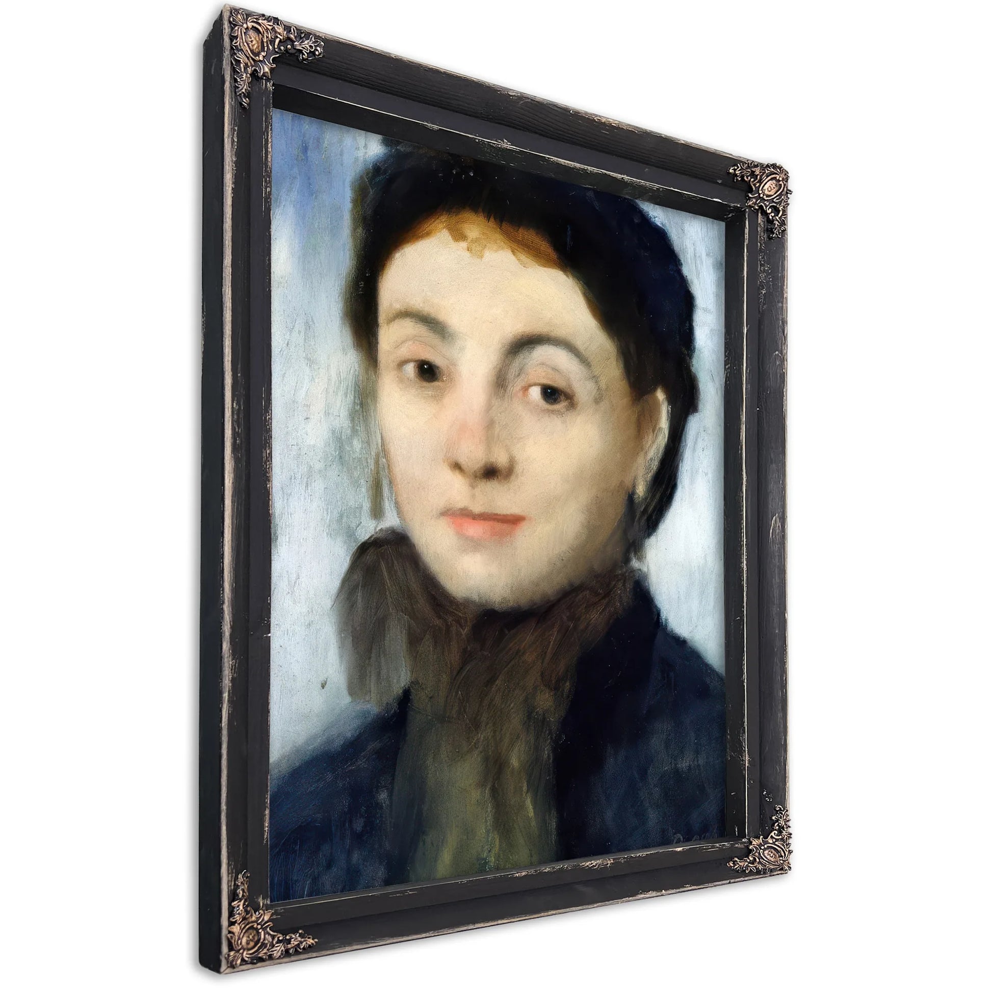 Portrait Of Josephine Gaujelin By Edgar Degas Fine Art Print