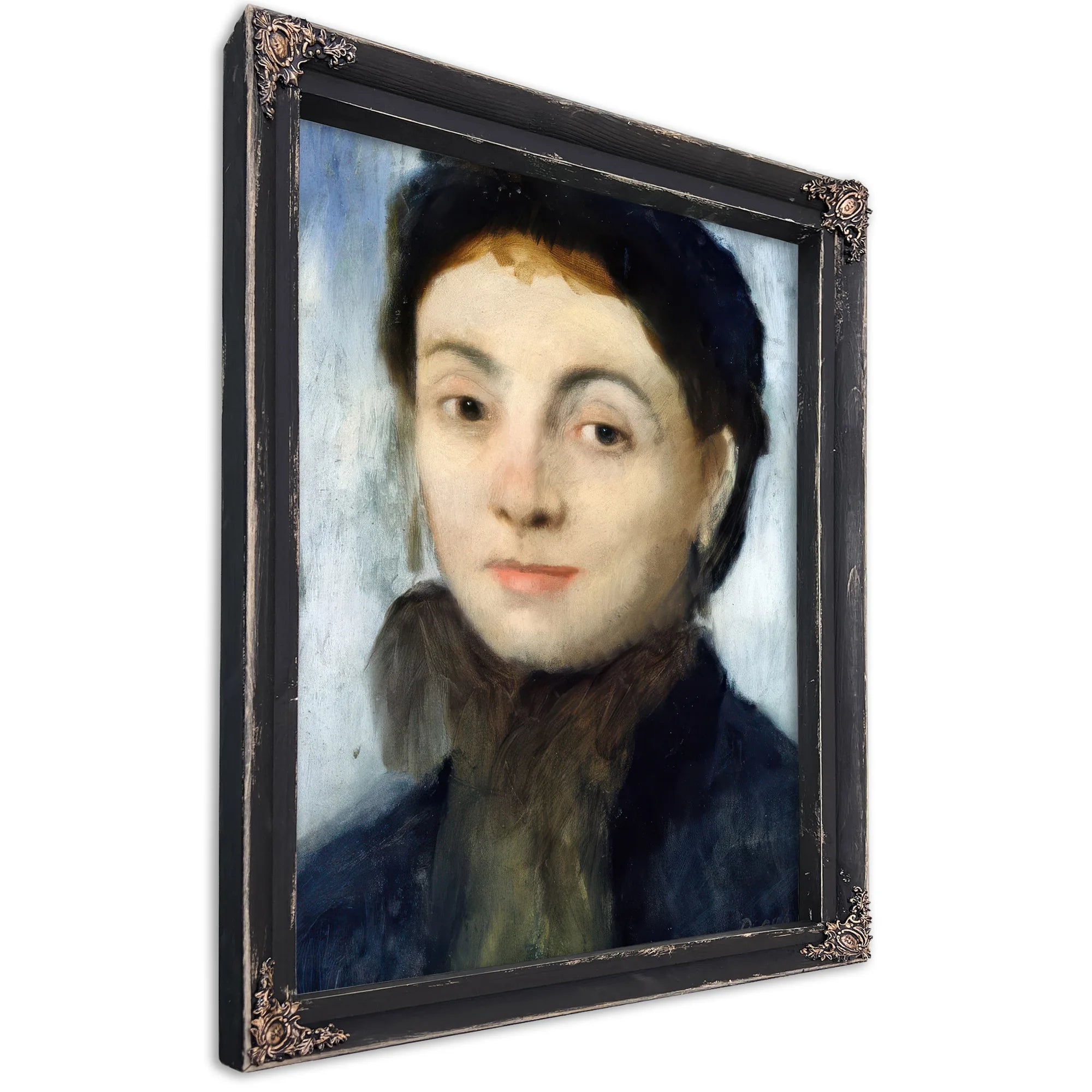 Portrait Of Josephine Gaujelin By Edgar Degas Fine Art Print