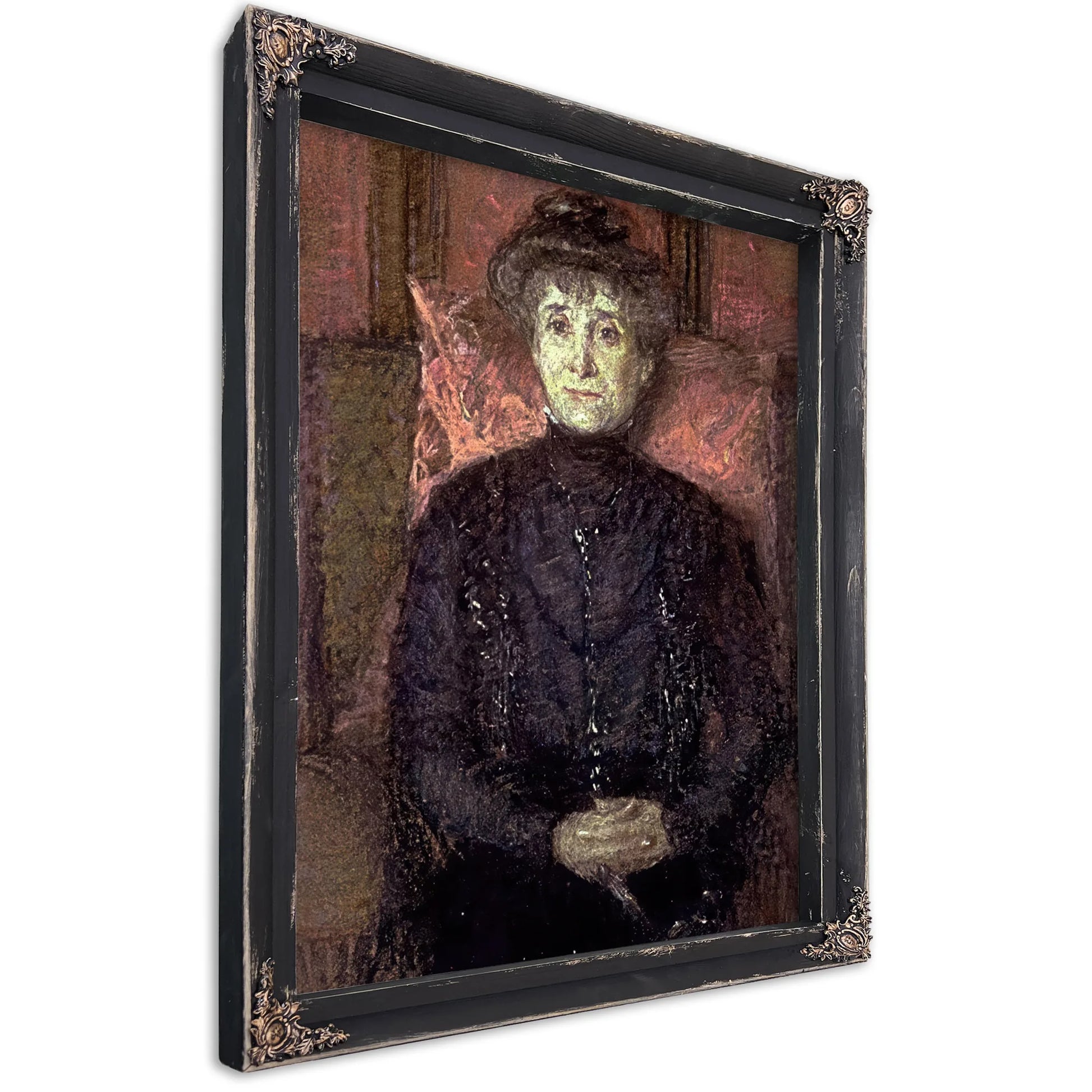 Madame Inez Dreyfus Cordozo By Alice Pike Barney Fine Art Print