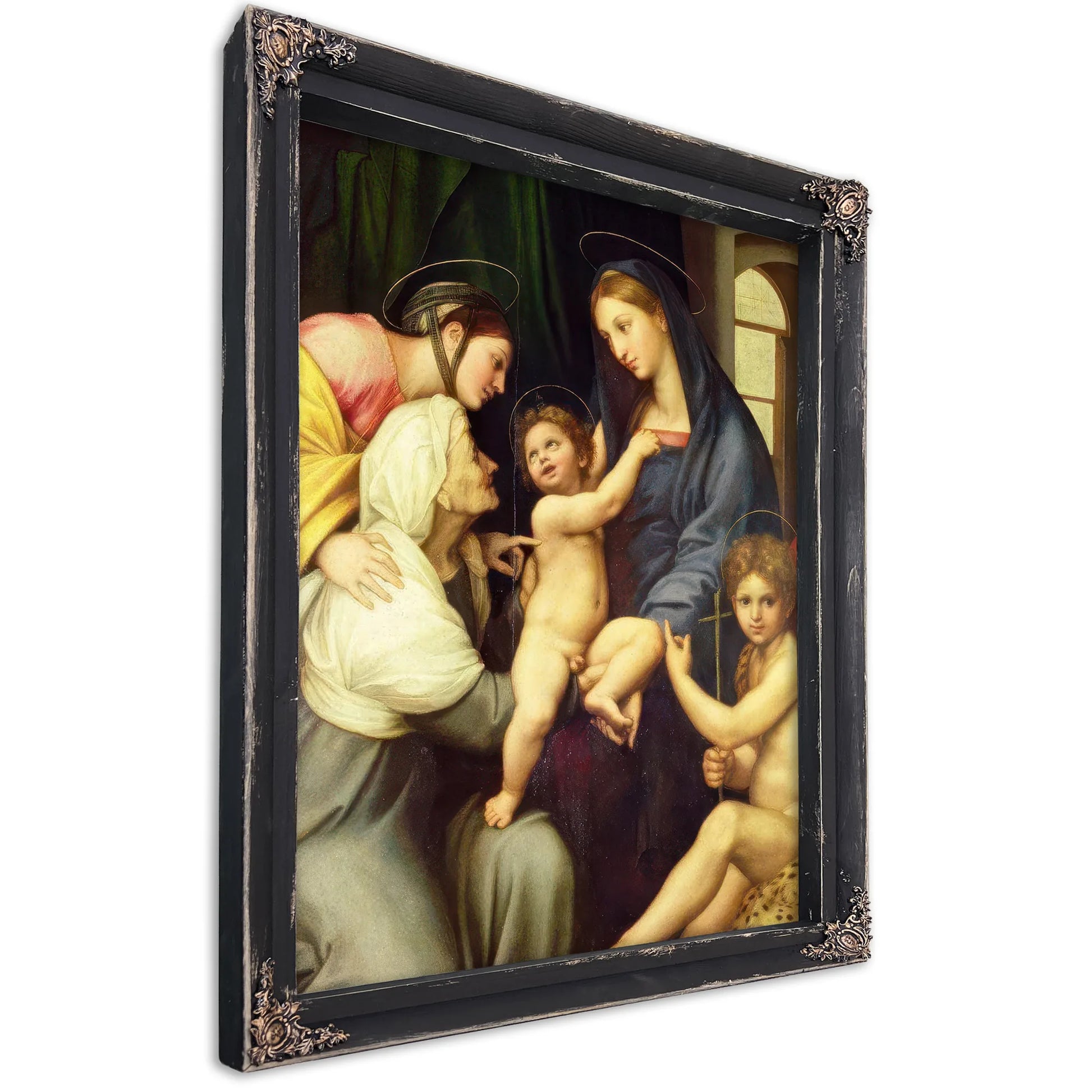 The Holy Family By Raphael Fine Art Print