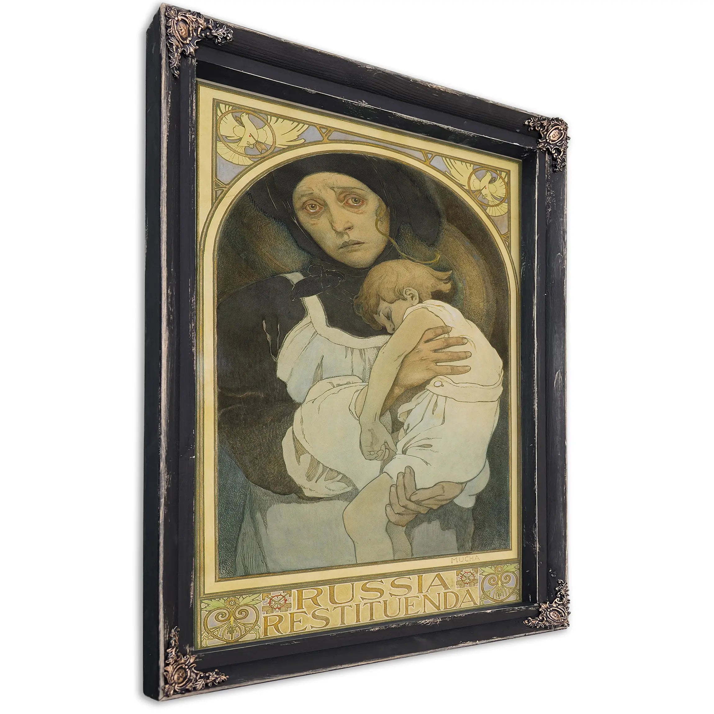 Study For Russia Restituenda Russia Must Recover by Alphonse Mucha