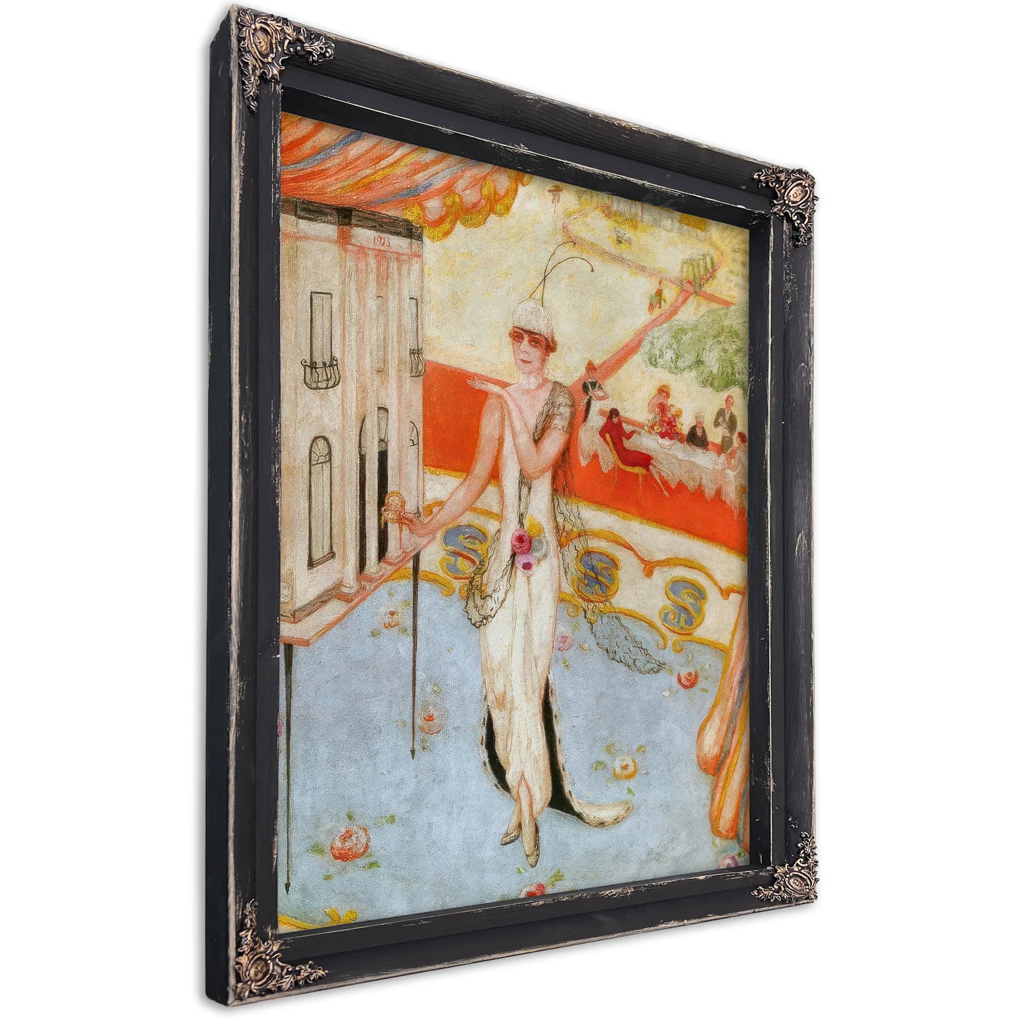Portrait Of My Sister By Florine Stettheimer Fine Art Print