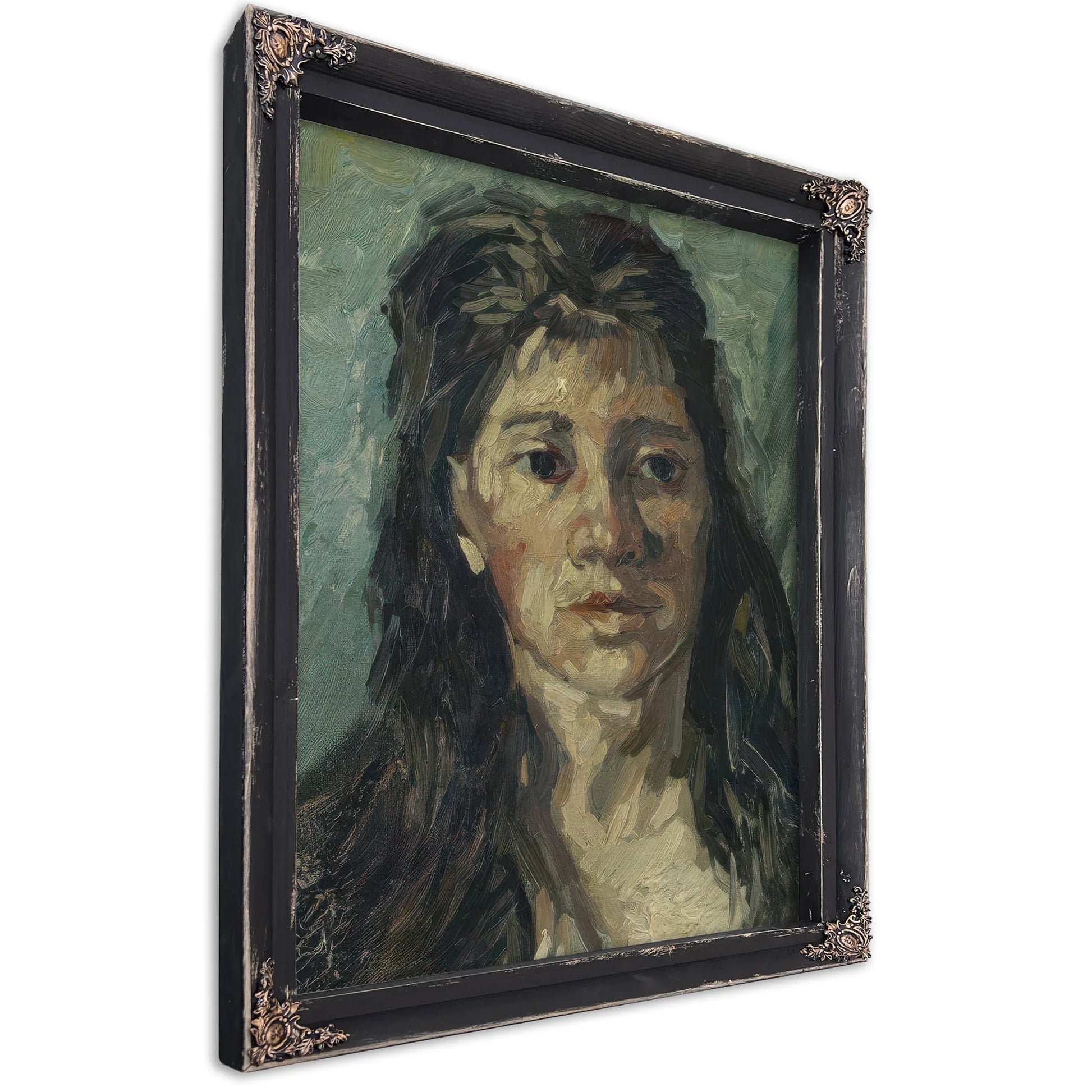Head Of A Prostitute By Vincent Van Gogh Fine Art Print