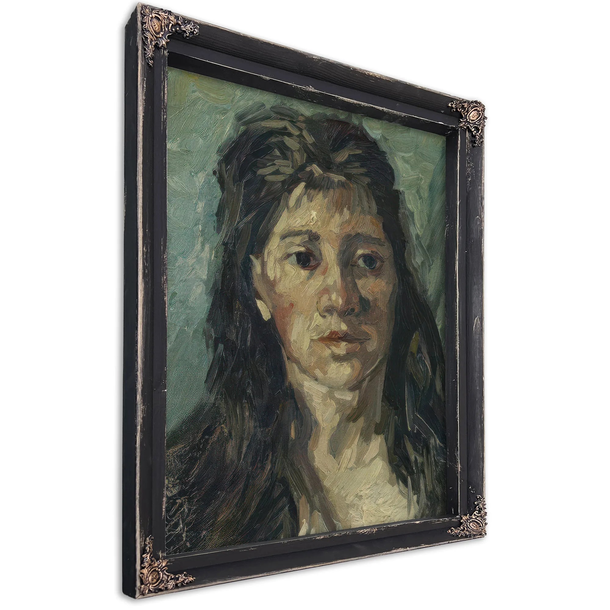 Head Of A Prostitute By Vincent Van Gogh Fine Art Print