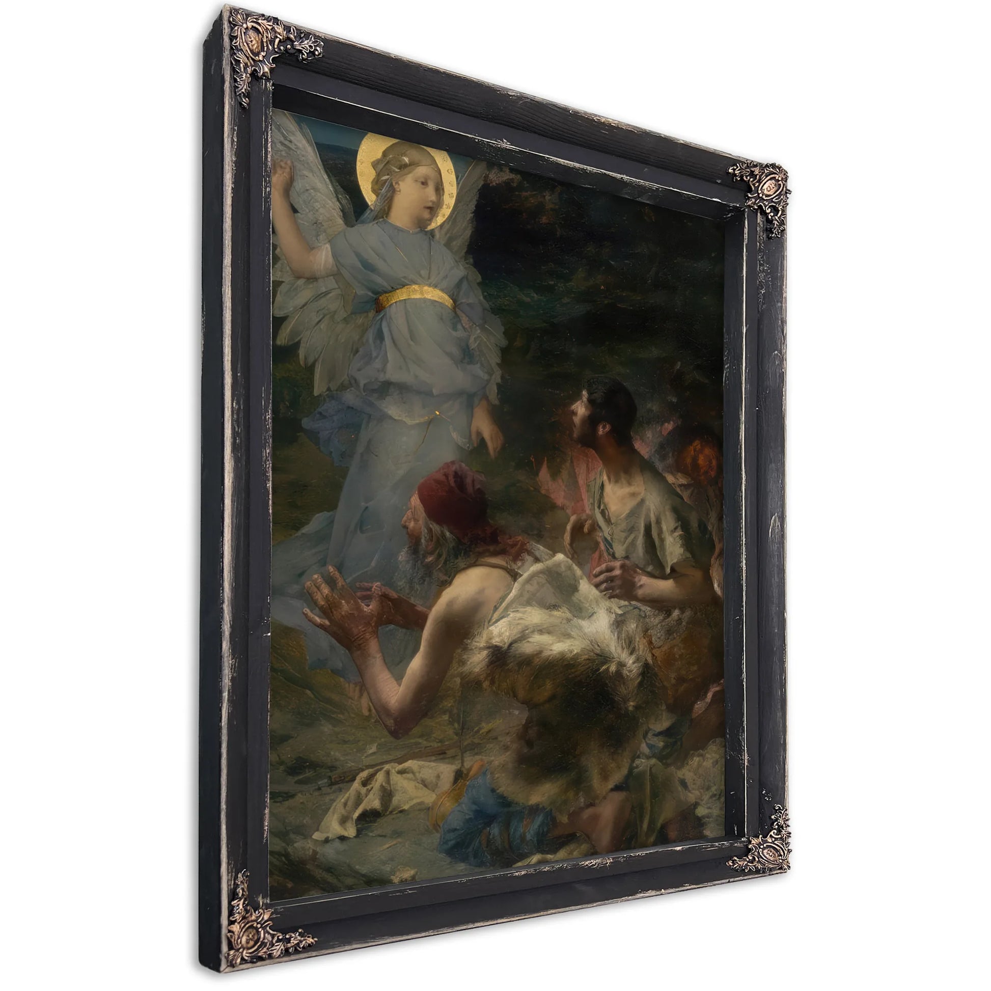 The Annunciation To The Shepherds By Jules Bastien Lepage Fine Art Print