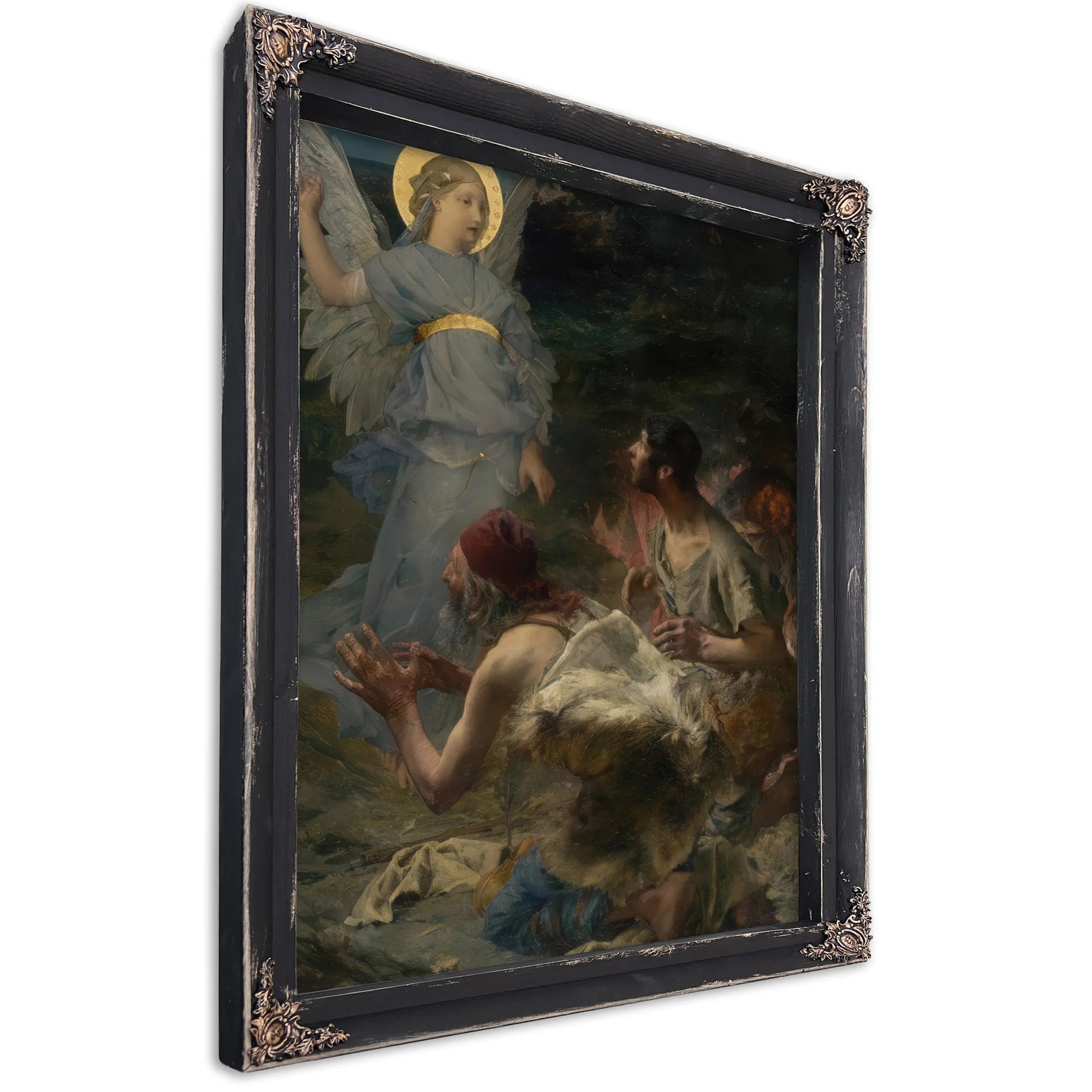 The Annunciation To The Shepherds By Jules Bastien Lepage Fine Art Print