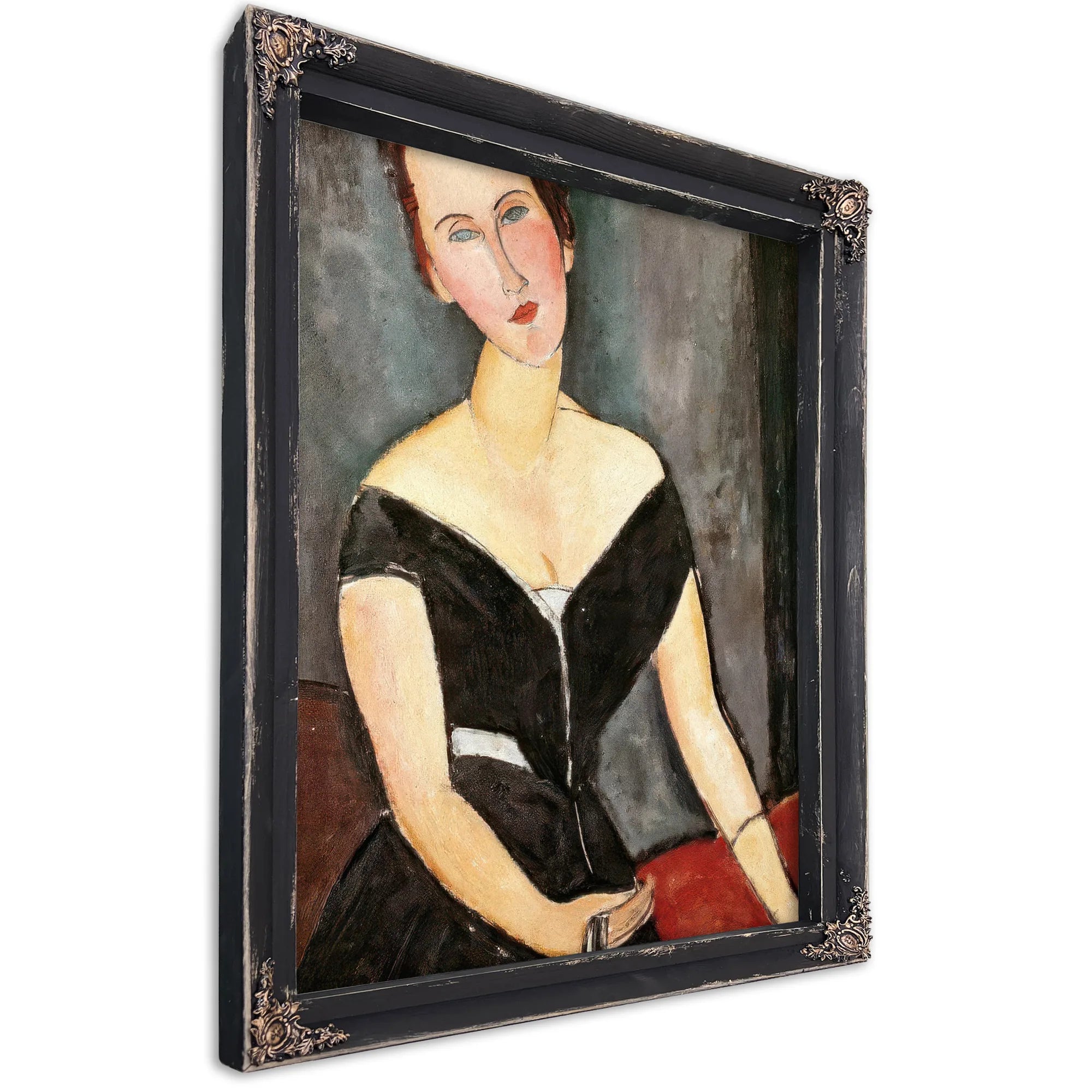Madame G. Van Muyden By Amedeo Modigliani Fine Art Print