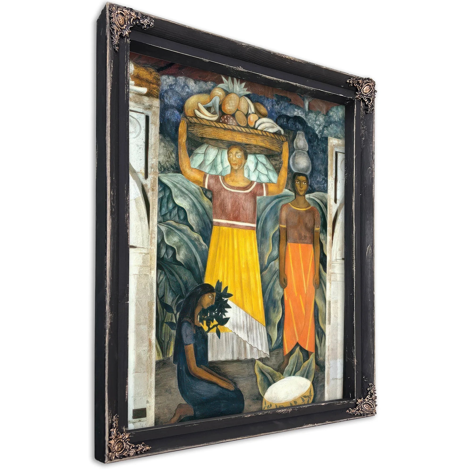 Tehuana Women By Diego Rivera Fine Art Print