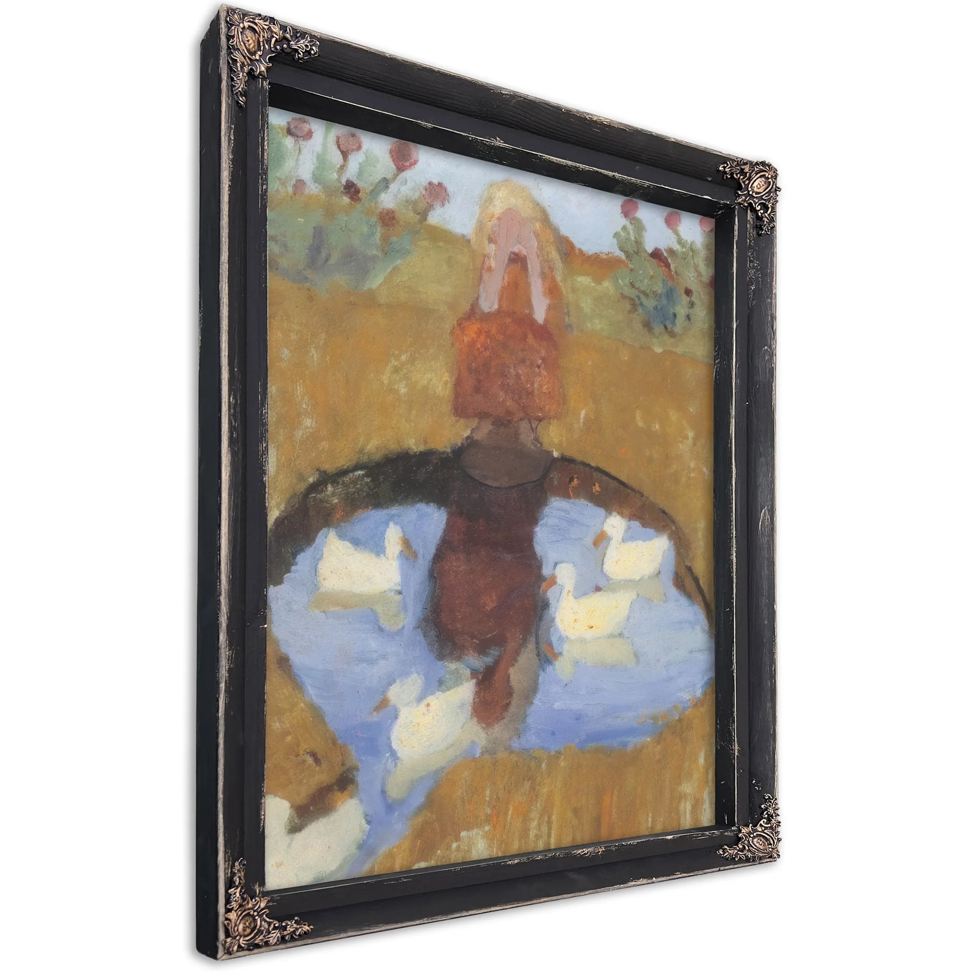 Girl At The Duck Pond By Paula Modersohn Becker Fine Art Print