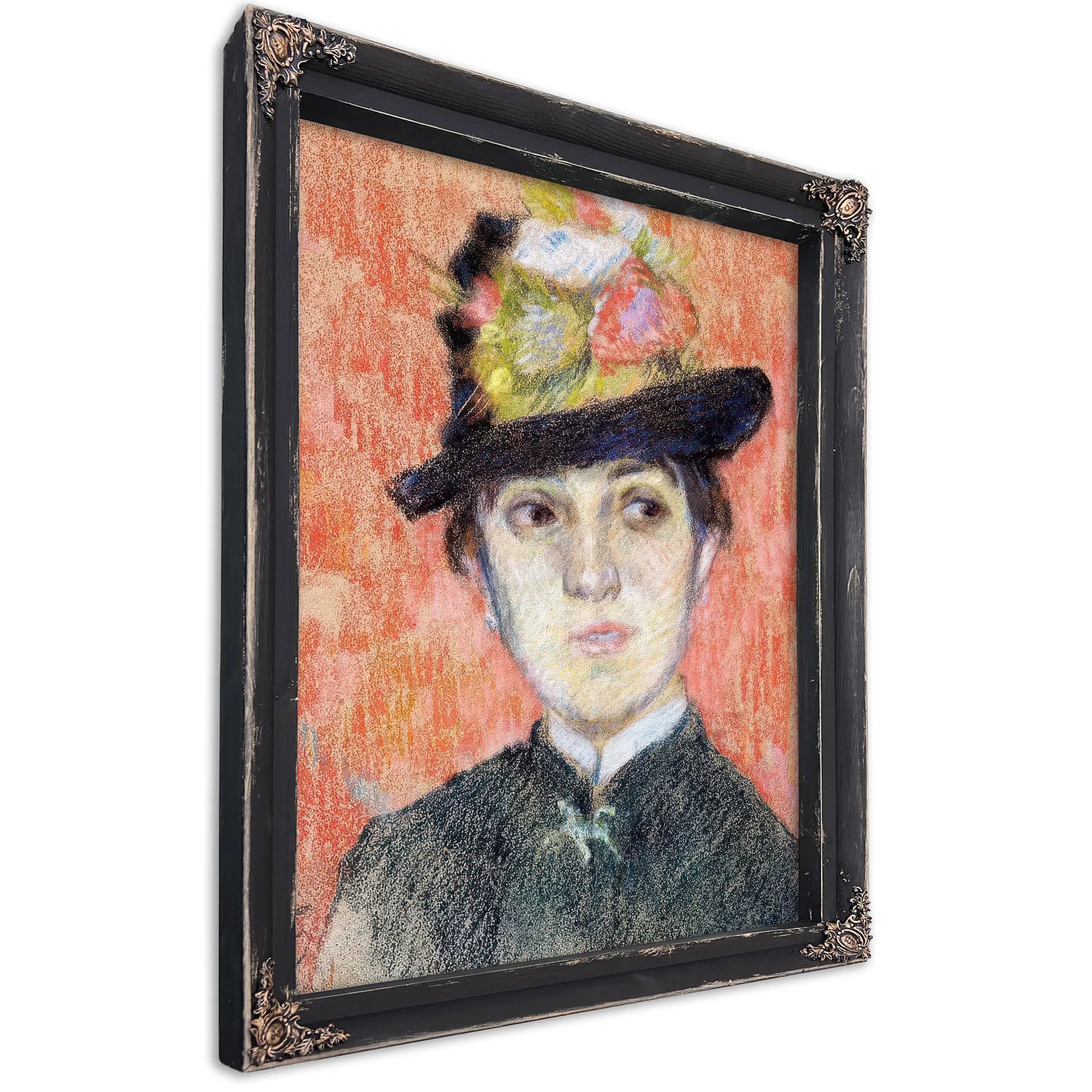 Portrait Of Mademoiselle Manthey By Paul Gauguin Fine Art Print