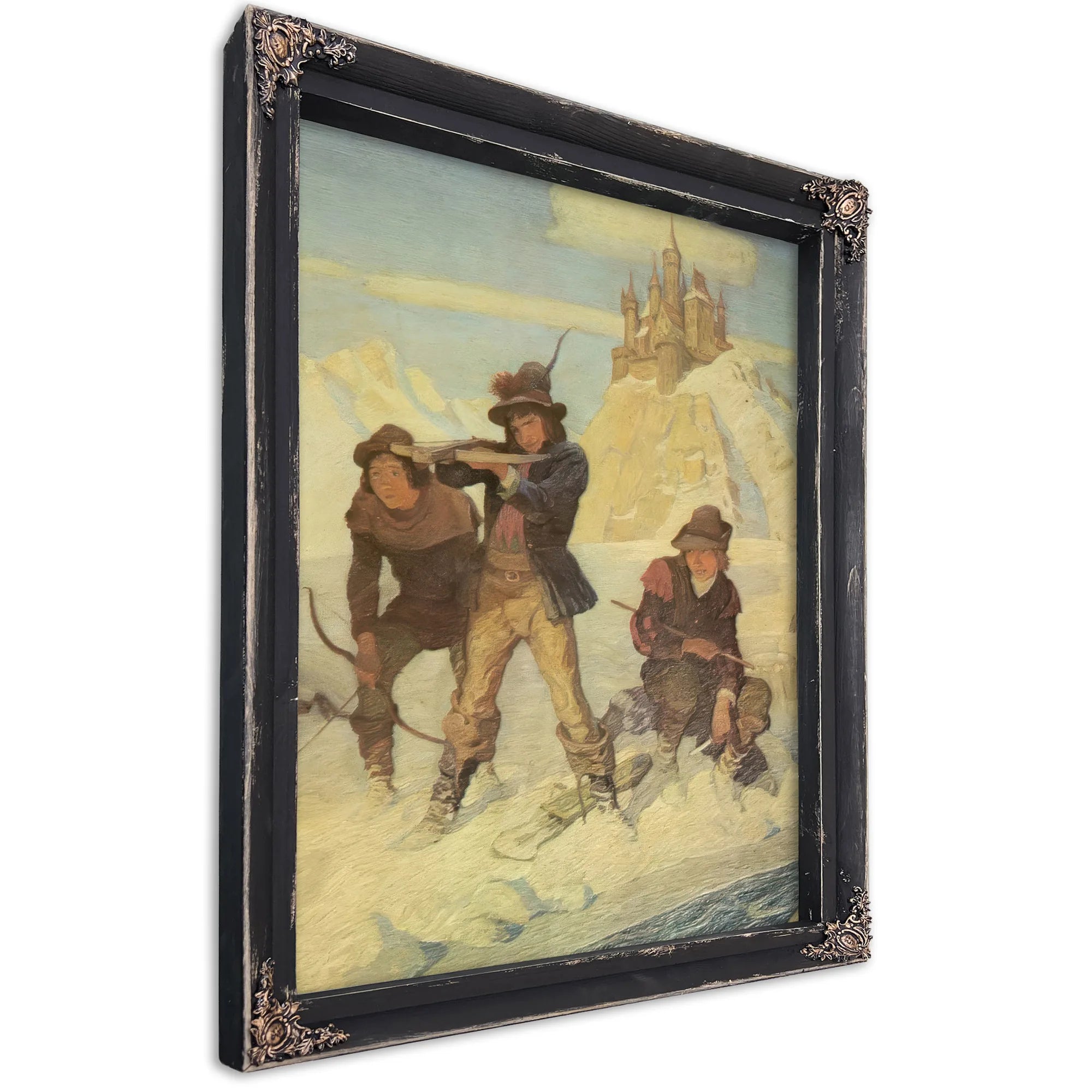 Eseldorf Was A Paradise For Us Boys By NC Wyeth Fine Art Print