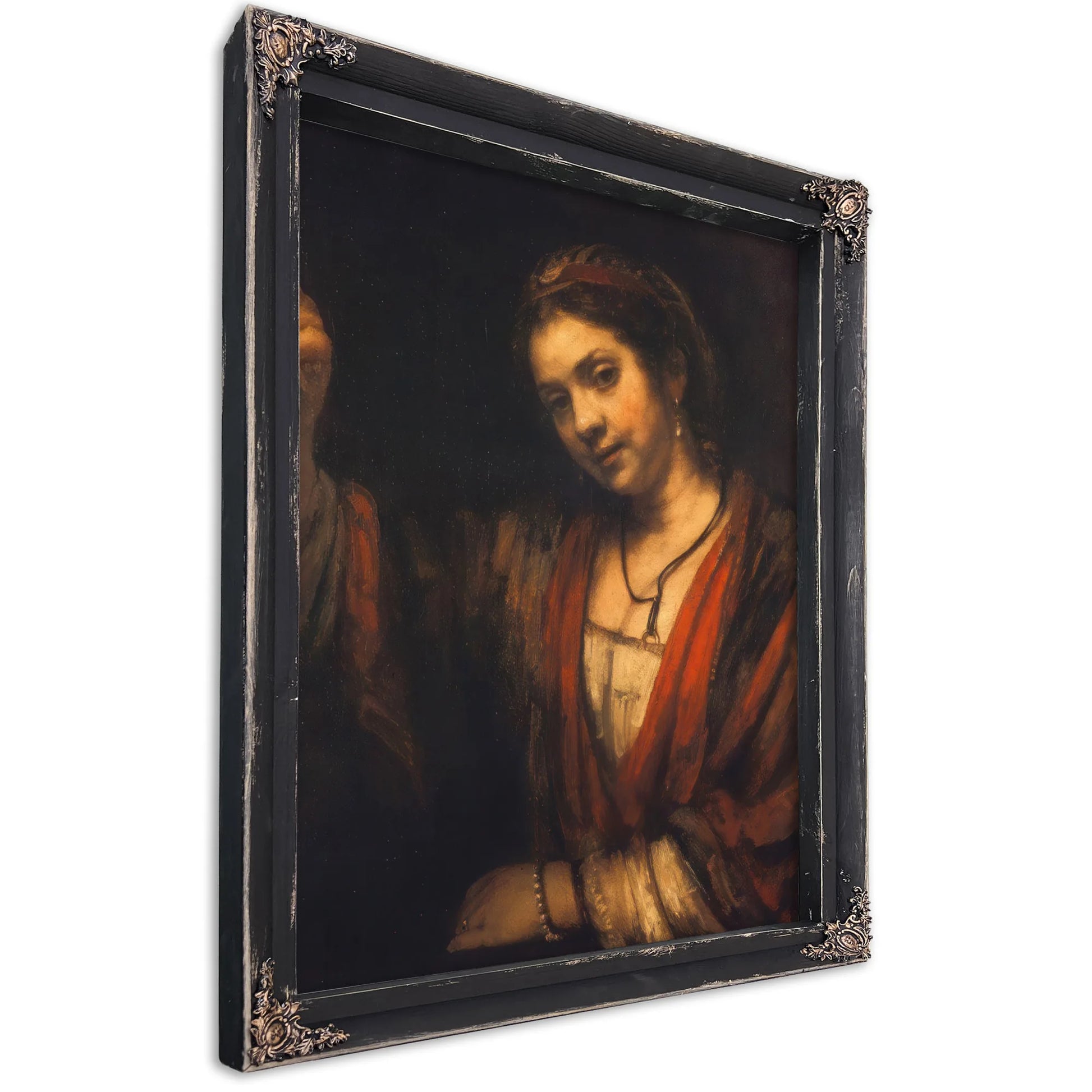Portrait Of Hendrickje Stoffels By Rembrandt Fine Art Print