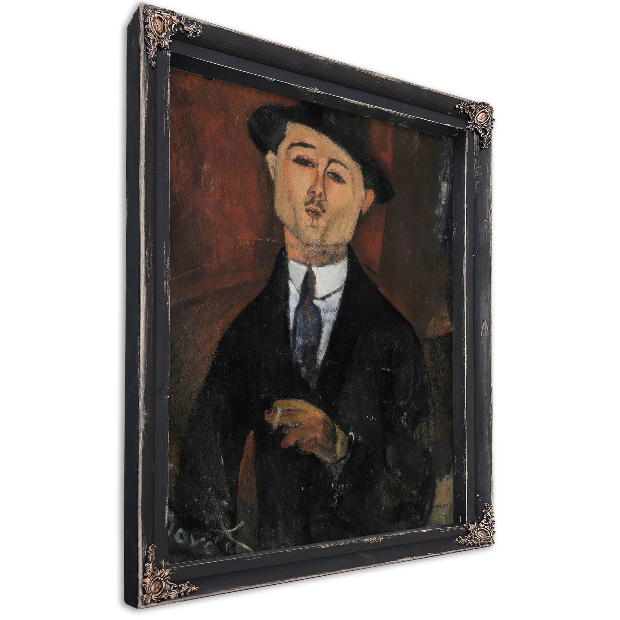 Paul Guillaume Novo Pilota By Amedeo Modigliani Fine Art Print
