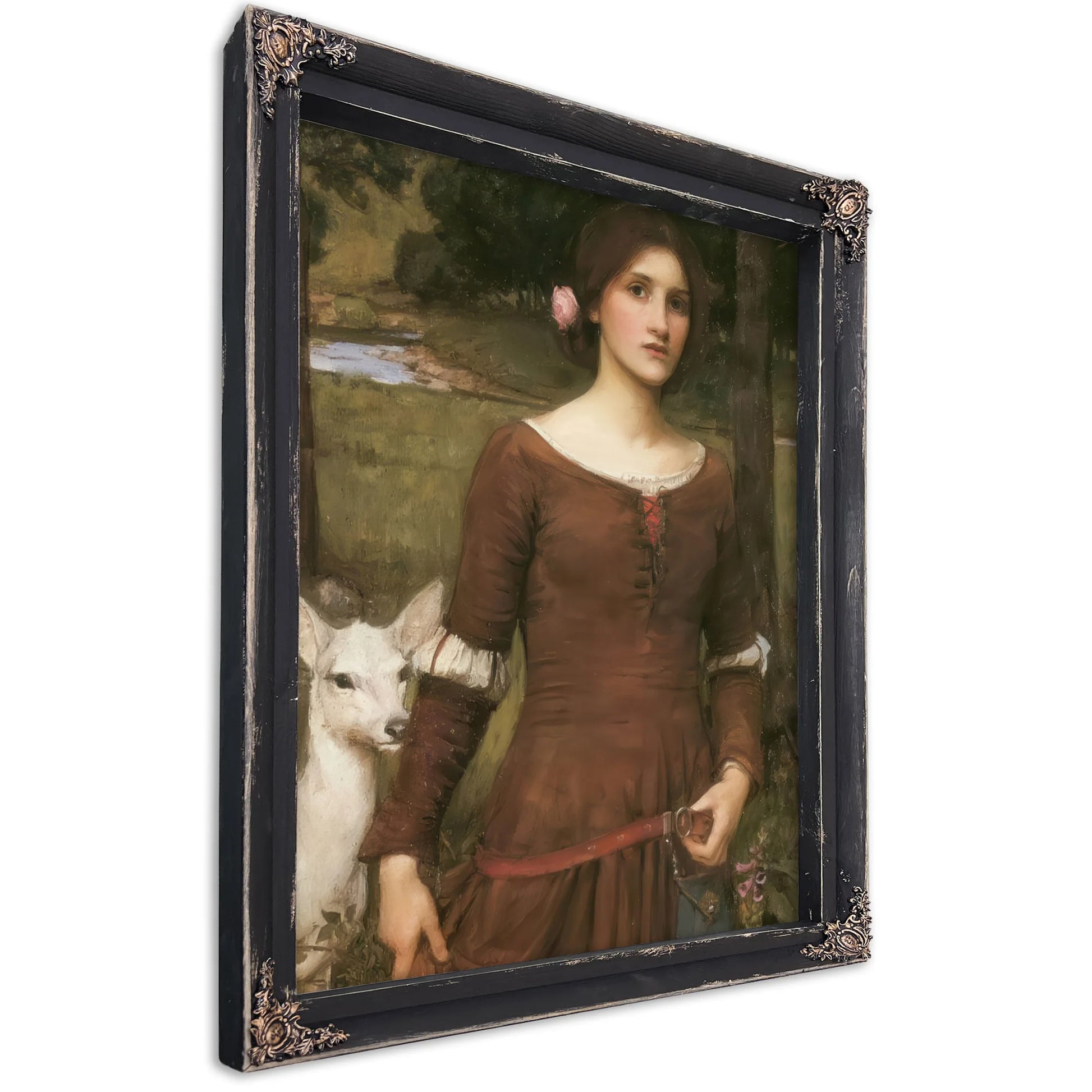 The Last Clare By John Waterhouse Fine Art Print