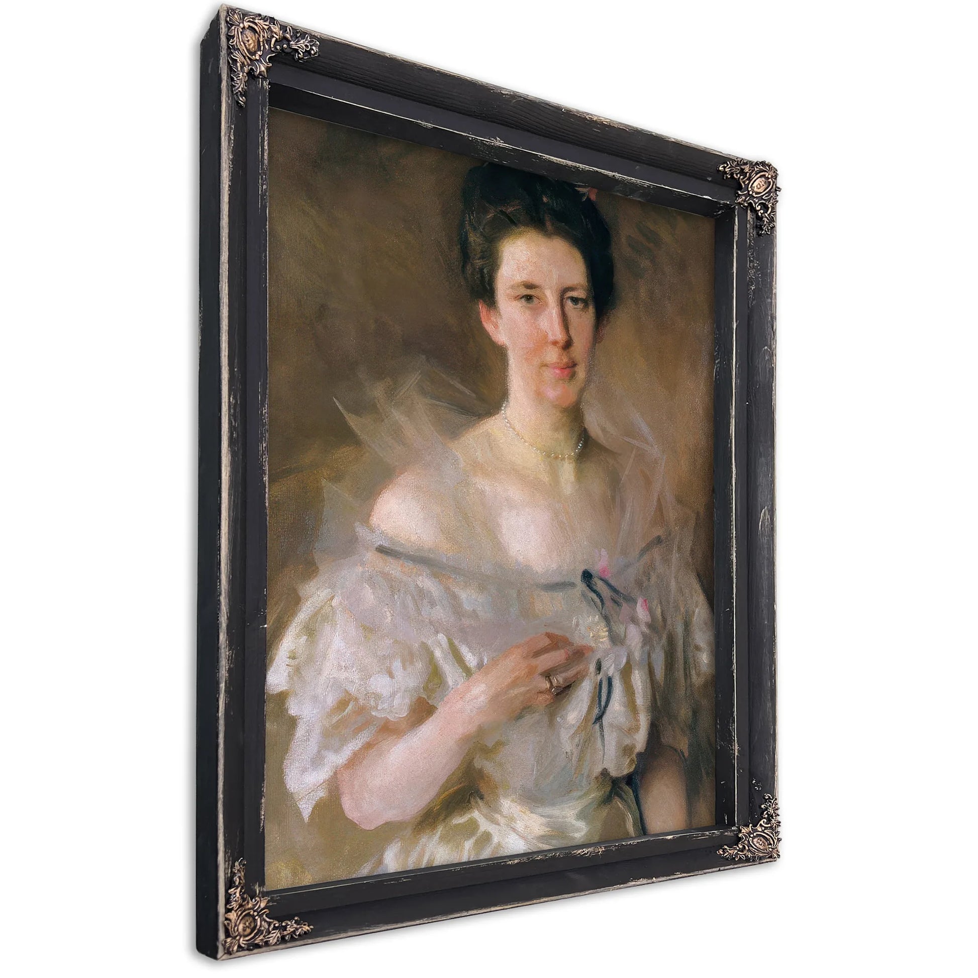Mrs Gardiner Greene Hammond (Esther Fiske Hammond) By John Singer Sargent Fine Art Print