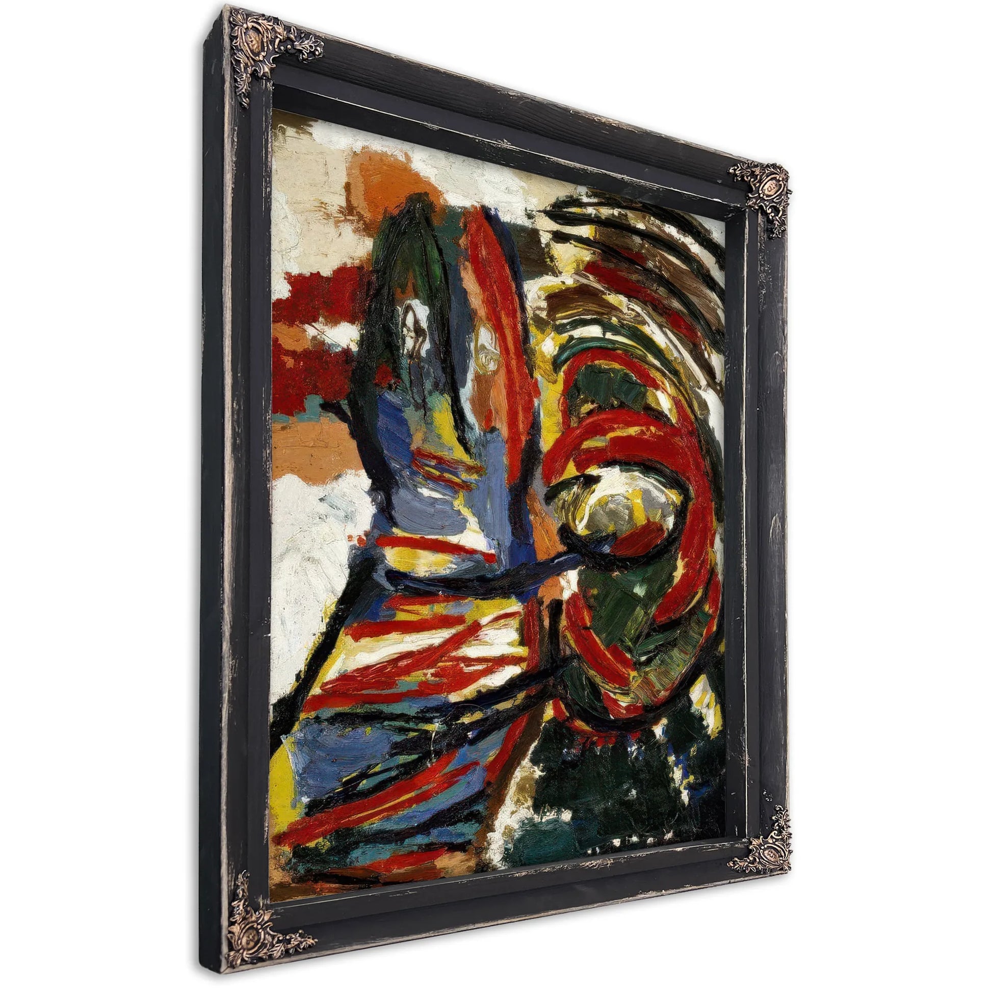 The Crying Crocodile Tries To Catch The Sun By Karel Appel Fine Art Print