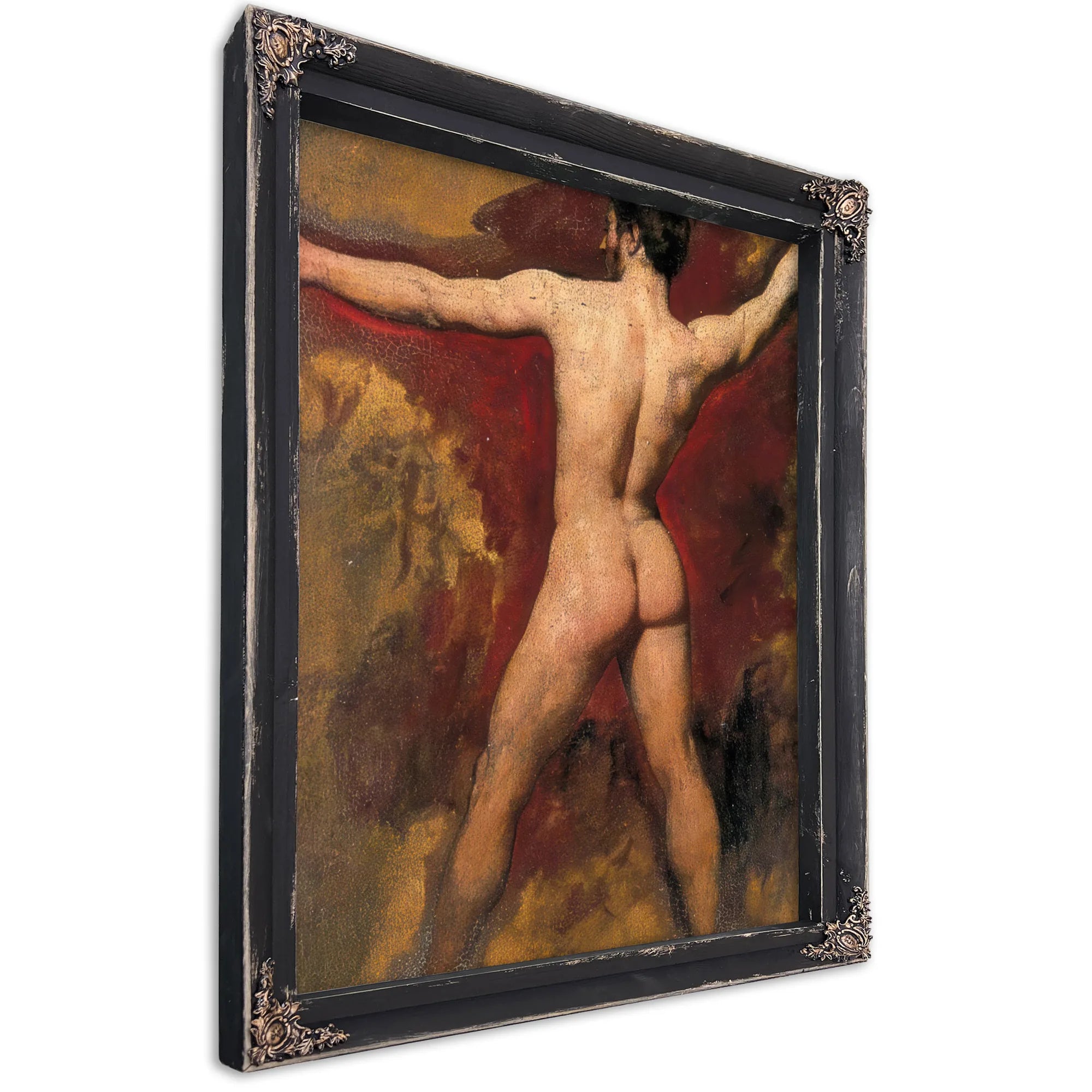 Male Nude 2 By William Etty Fine Art Print