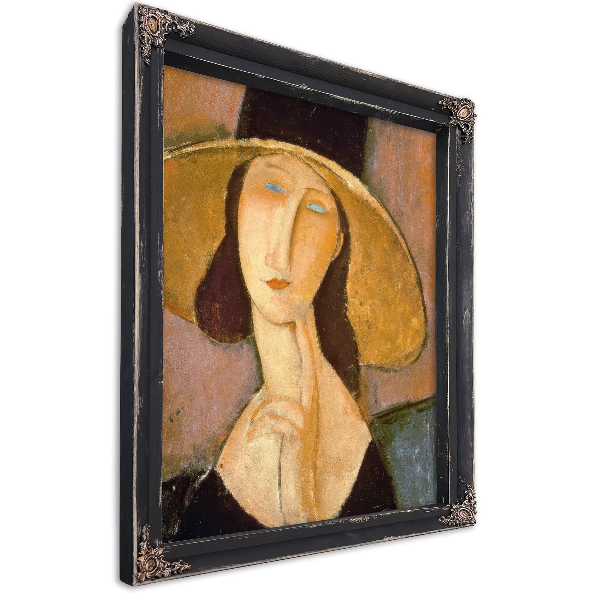 Head Of A Woman By Amedeo Modigliani Fine Art Print