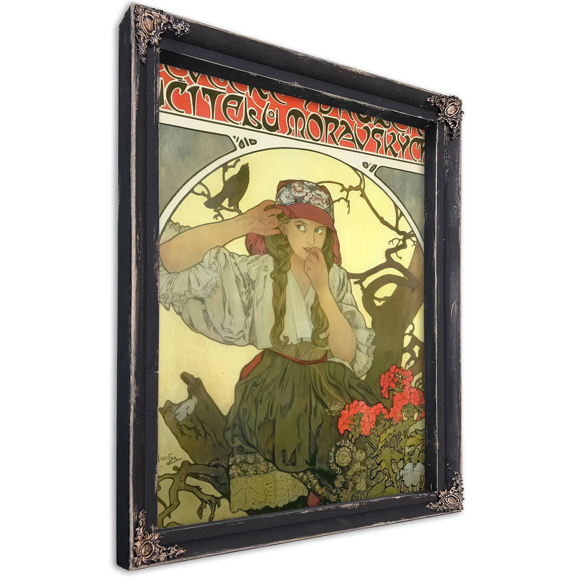 Moravian Teachers Choir By Alphonse Mucha Fine Art Print
