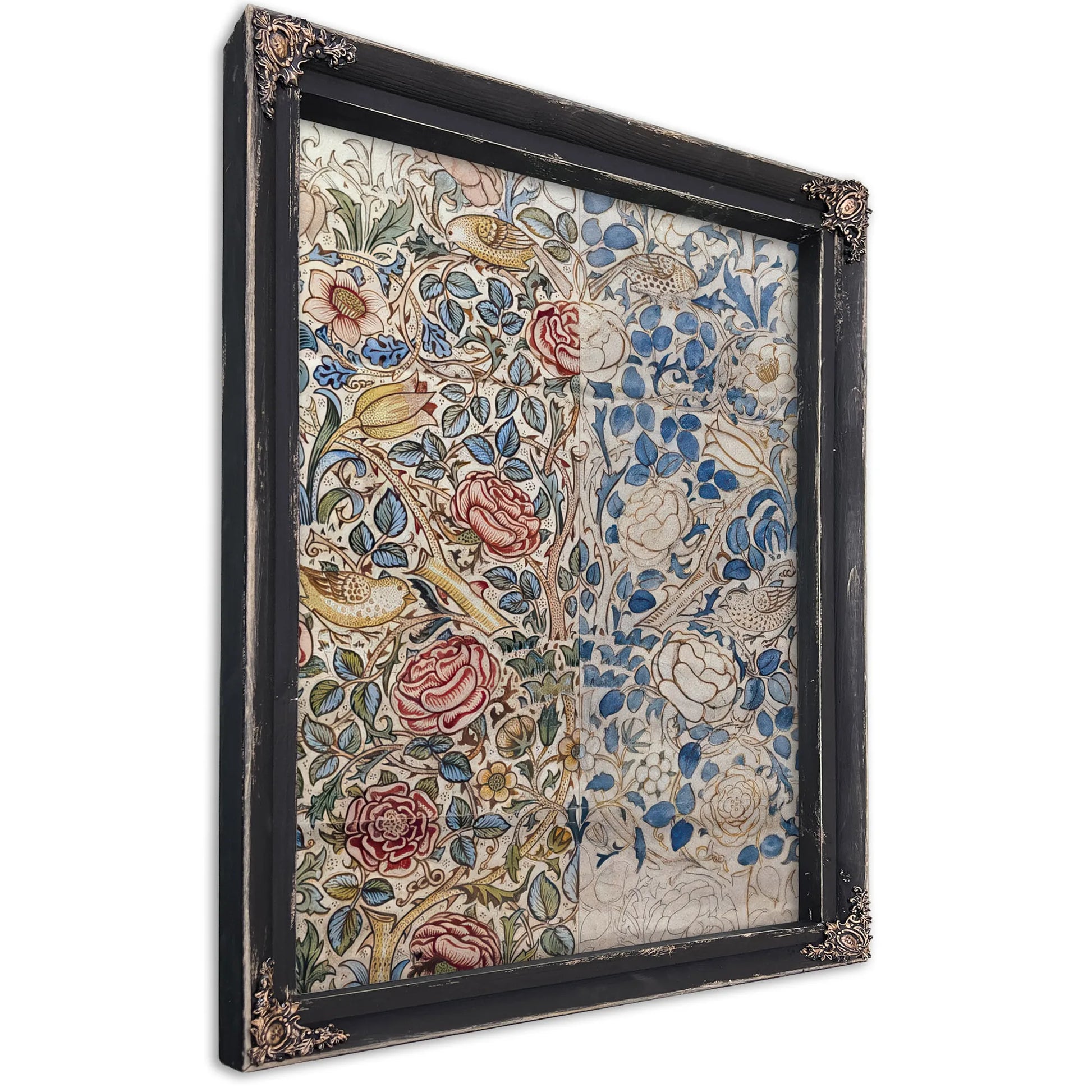 Design For Chintz Rose By William Morris Fine Art Print