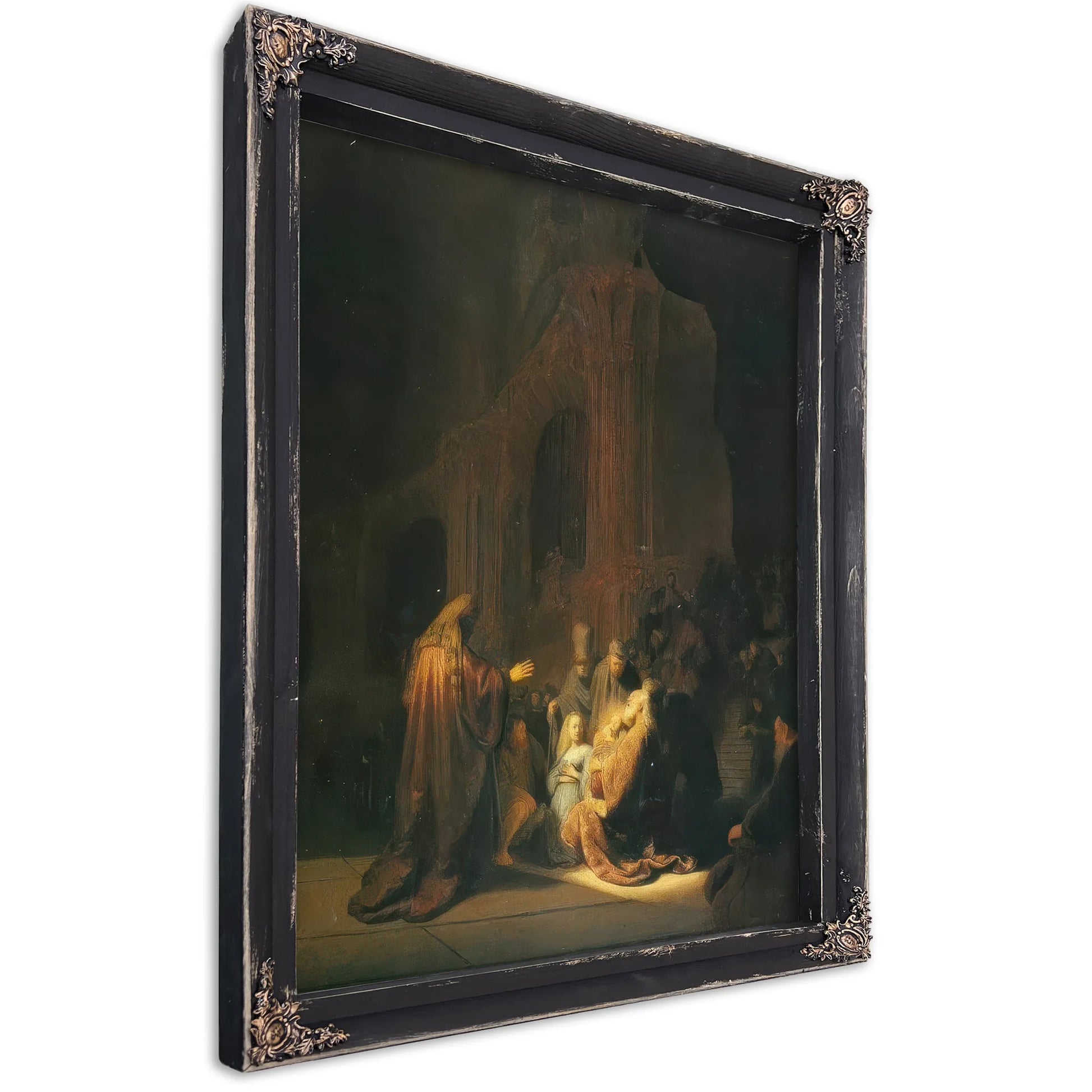 The Presentation Of Jesus In The Temple 1631 By Rembrandt Fine Art Print