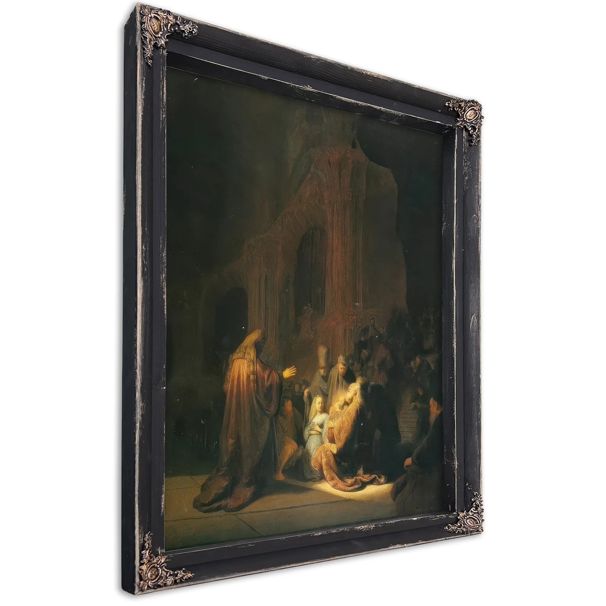 The Presentation Of Jesus In The Temple 1631 By Rembrandt Fine Art Print