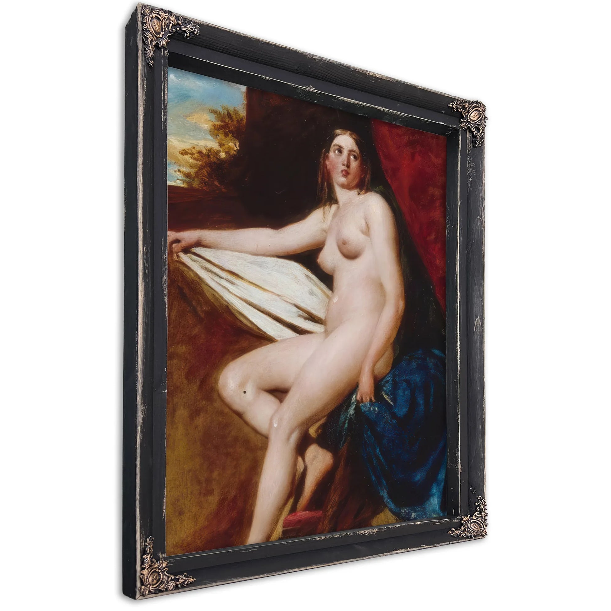 Study Of Female Nude By William Etty Fine Art Print