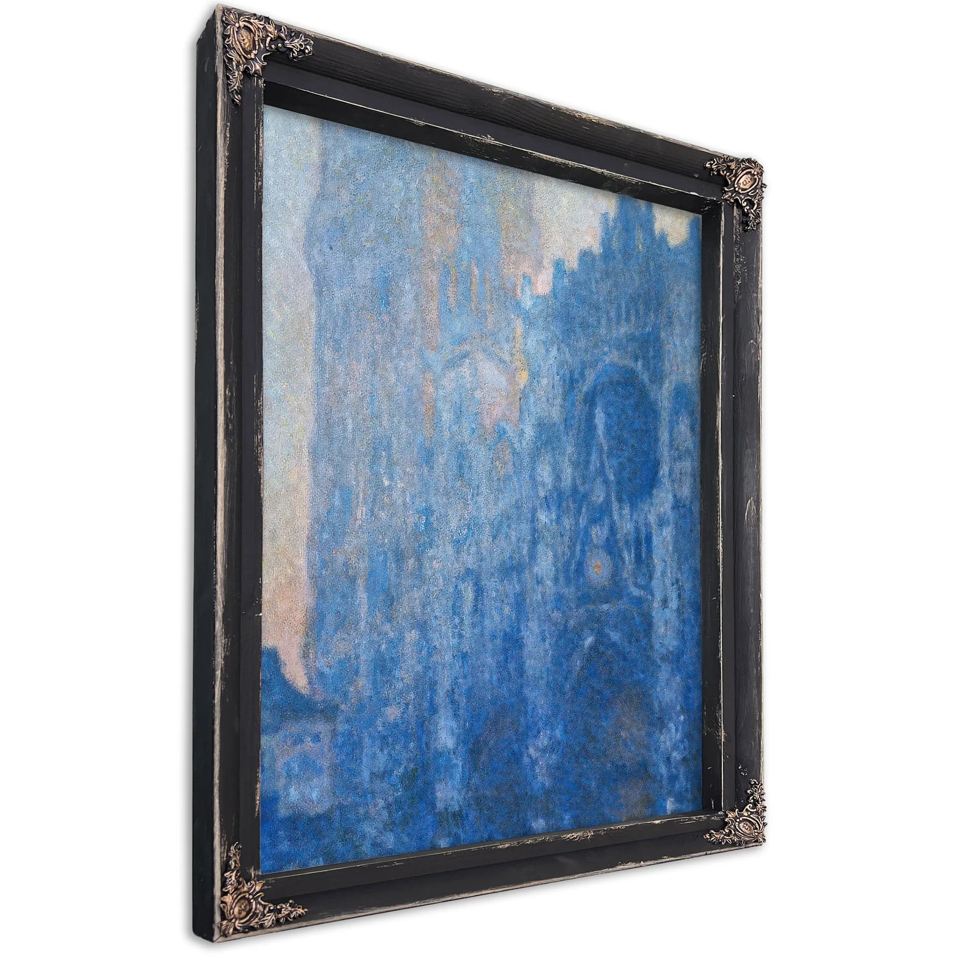 Rouen Cathedral Facade And Tour D'albane (Morning Effect) By Claude Monet Fine Art Print