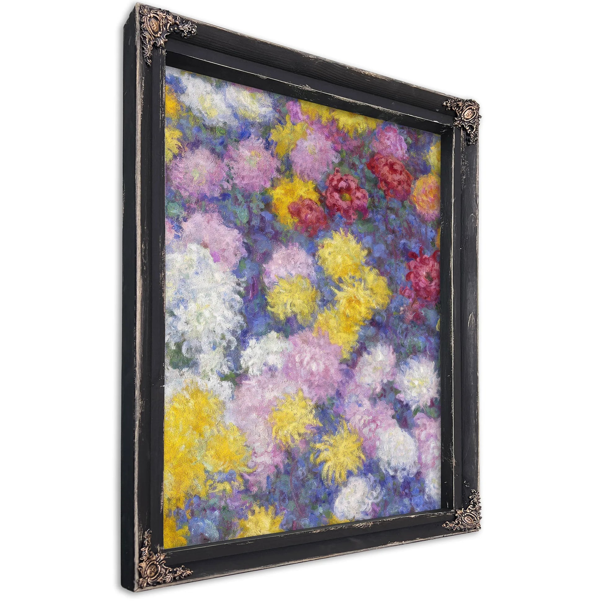 Chrysanthemums By Claude Monet Fine Art Print