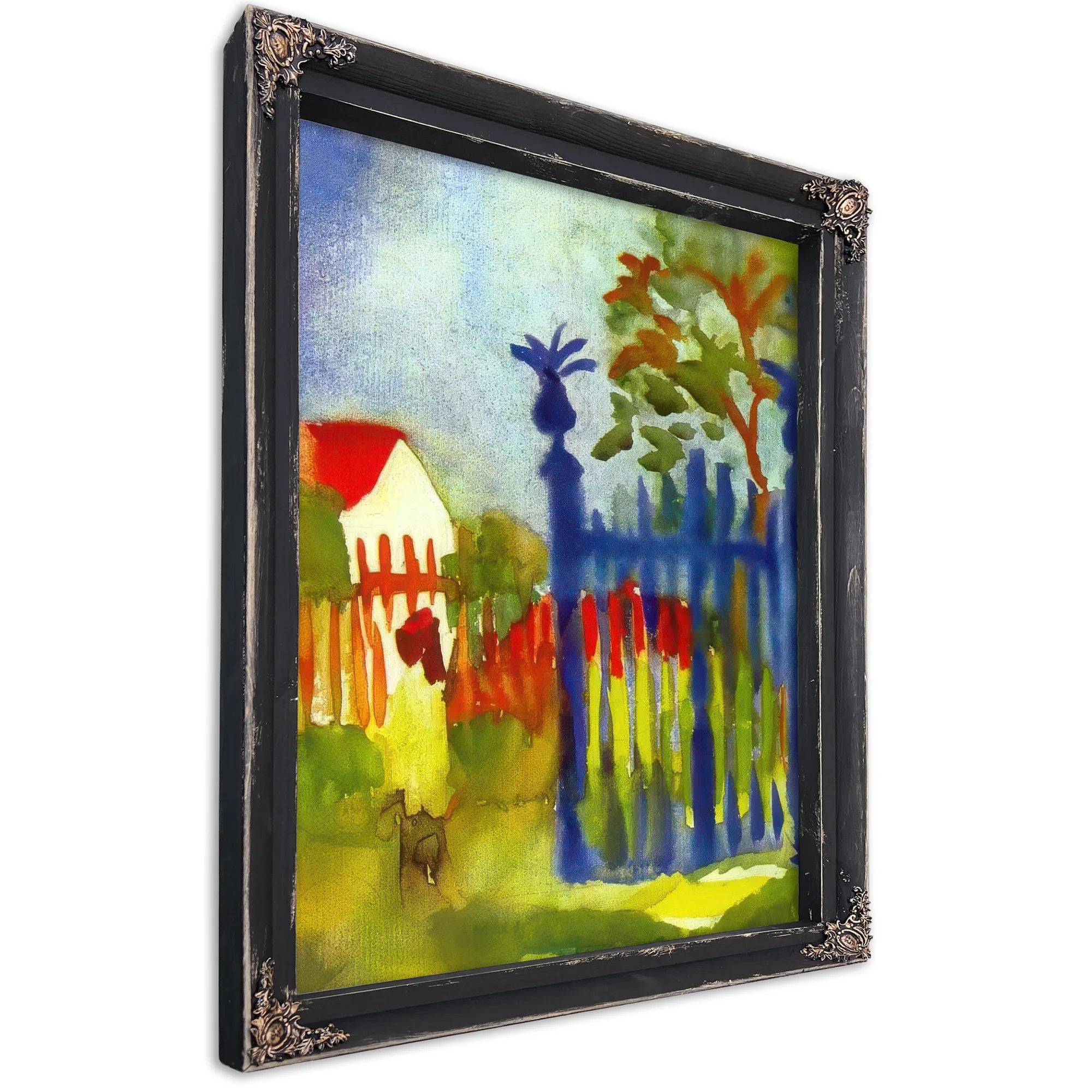 Garden Gate By August Macke Fine Art Print