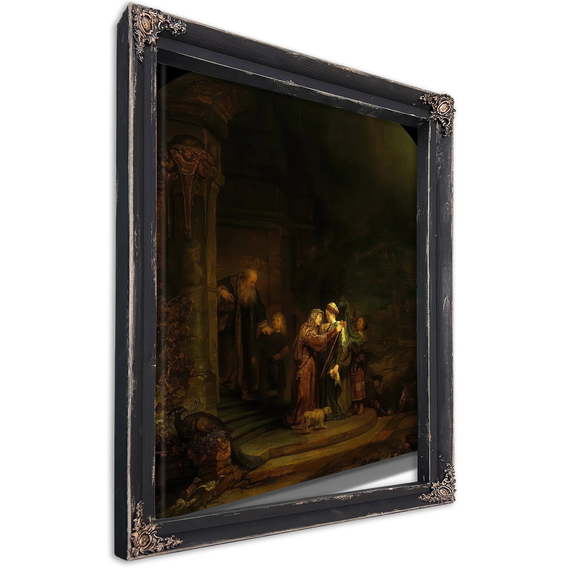 The Visitation By Rembrandt Fine Art Print