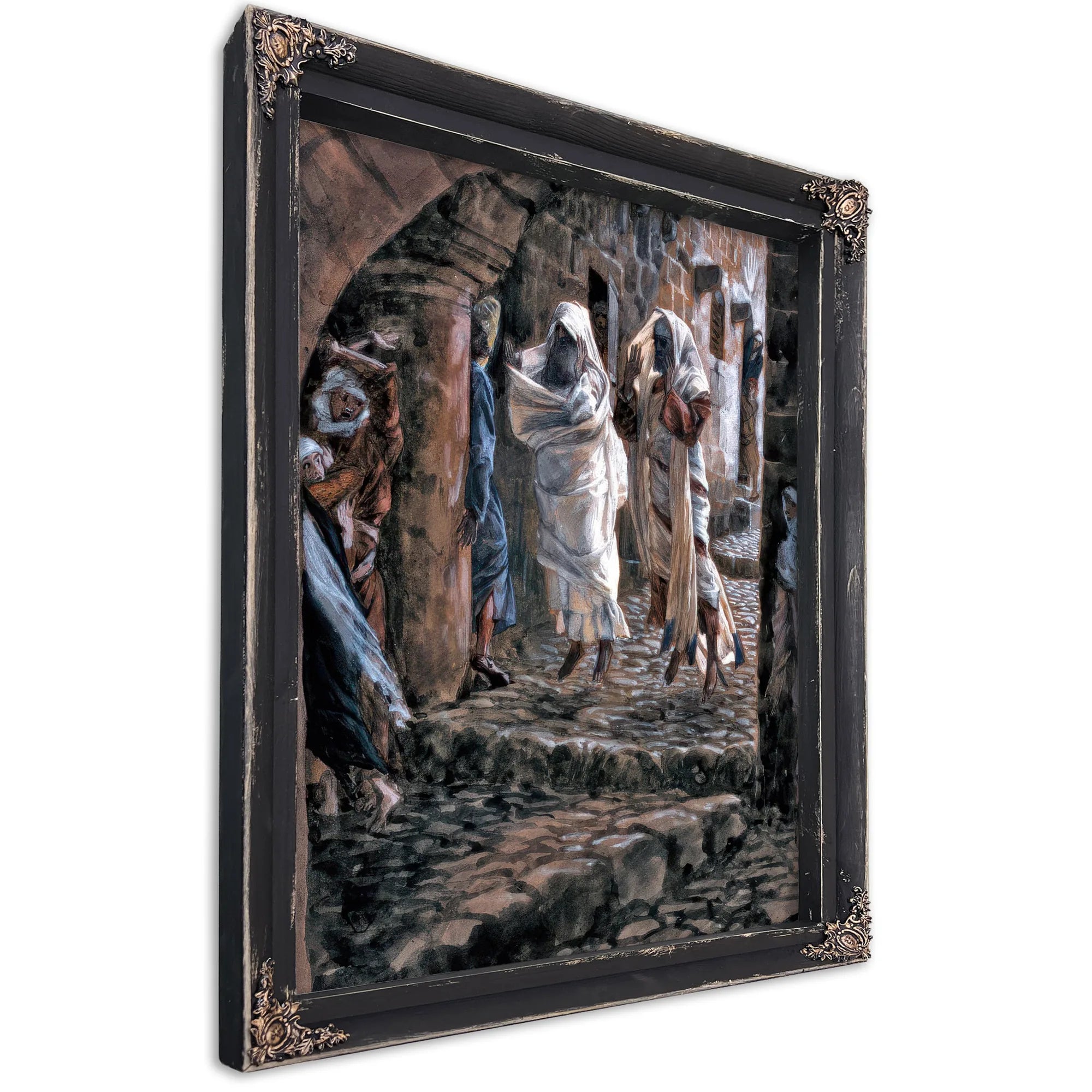 Apparitions Of The Dead In The Streets Of Jerusalem By James Tissot Fine Art Print