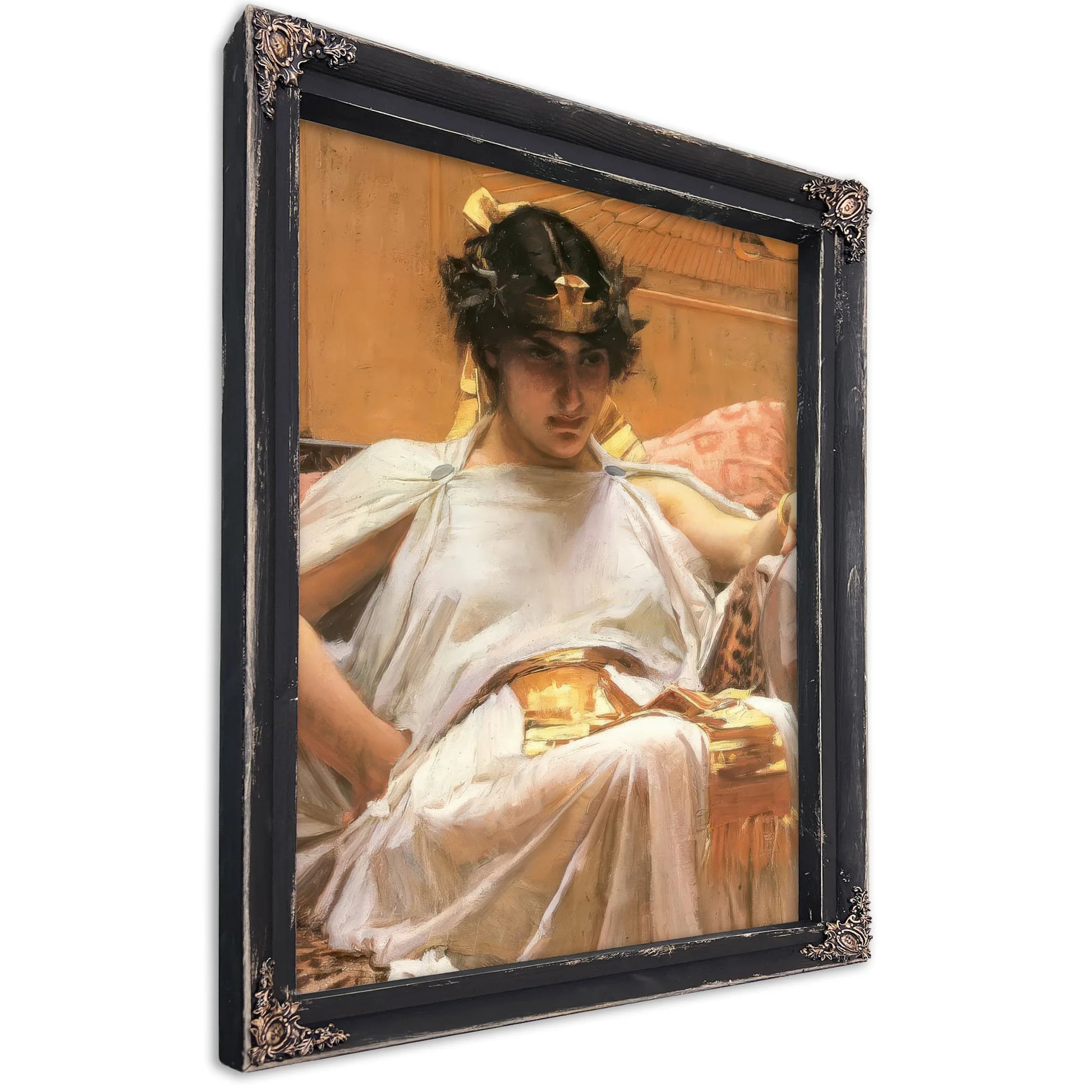 Cleopatra By John Waterhouse Fine Art Print