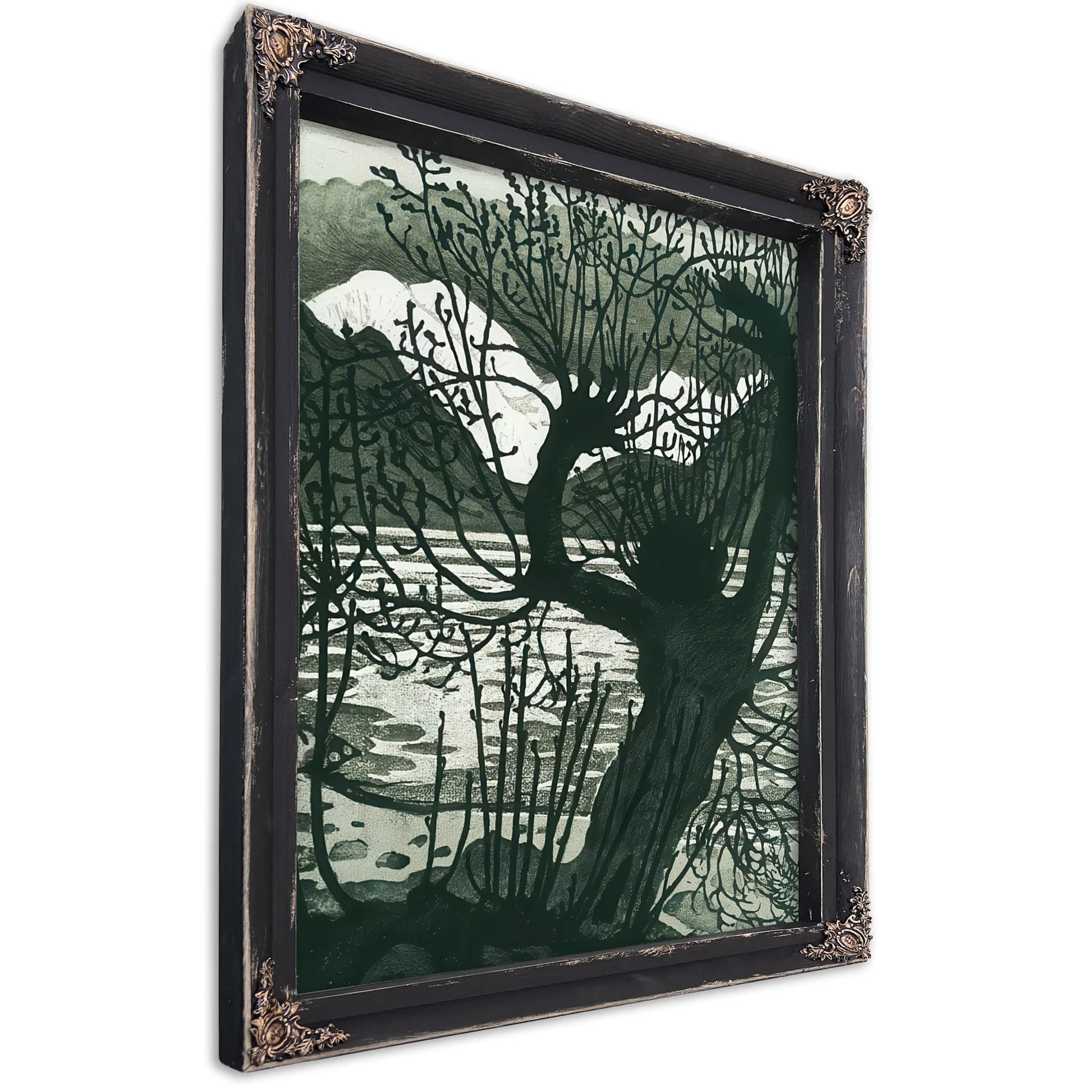 Spring Night And Willow 3 By Nicolai Astrup Fine Art Print