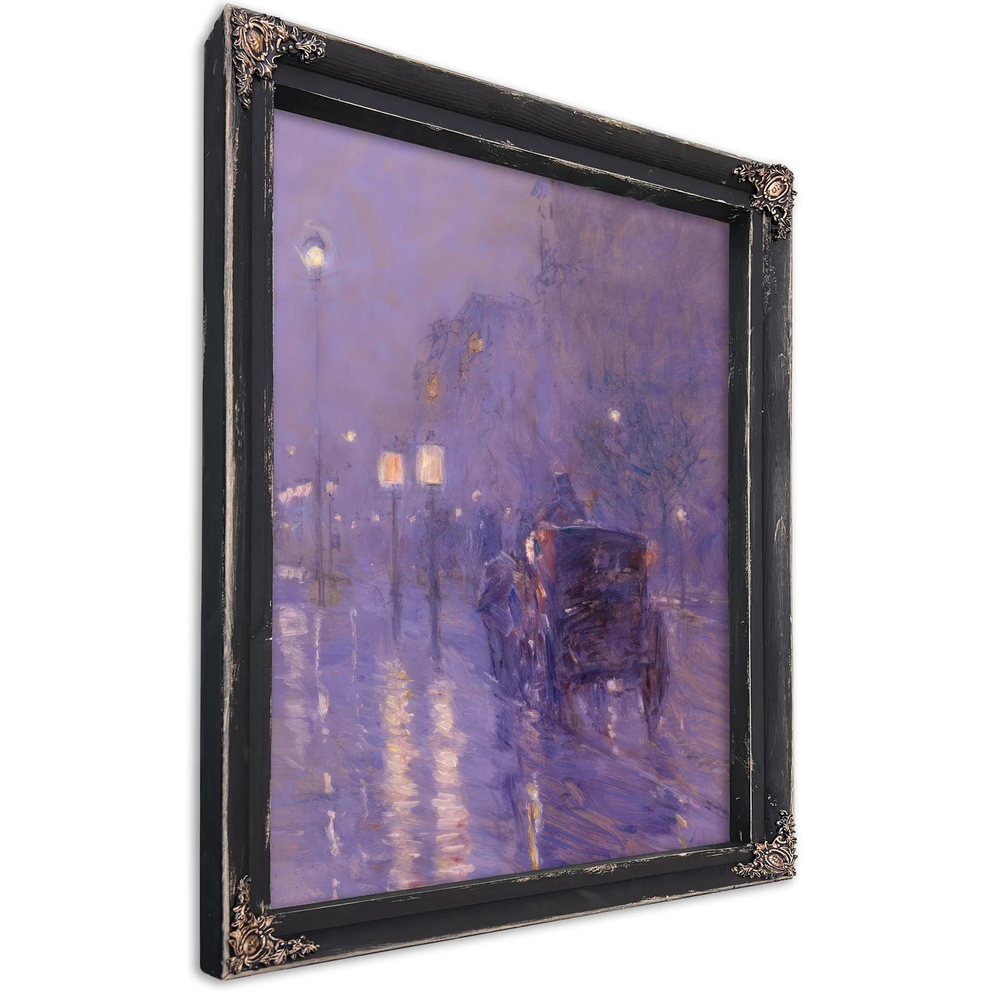 Rainy Midnight By Childe Hassam Fine Art Print