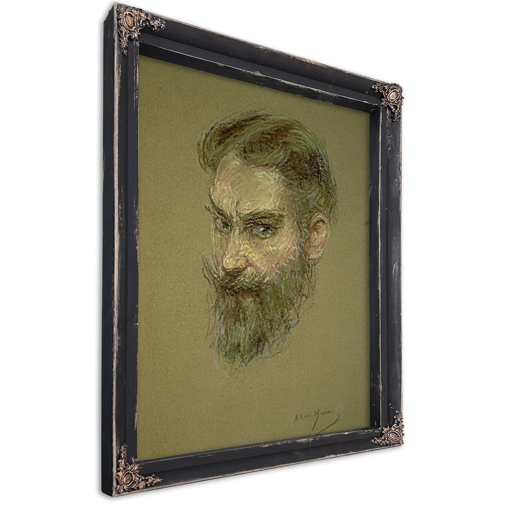 George Bernard Shaw By Alice Pike Barney Fine Art Print