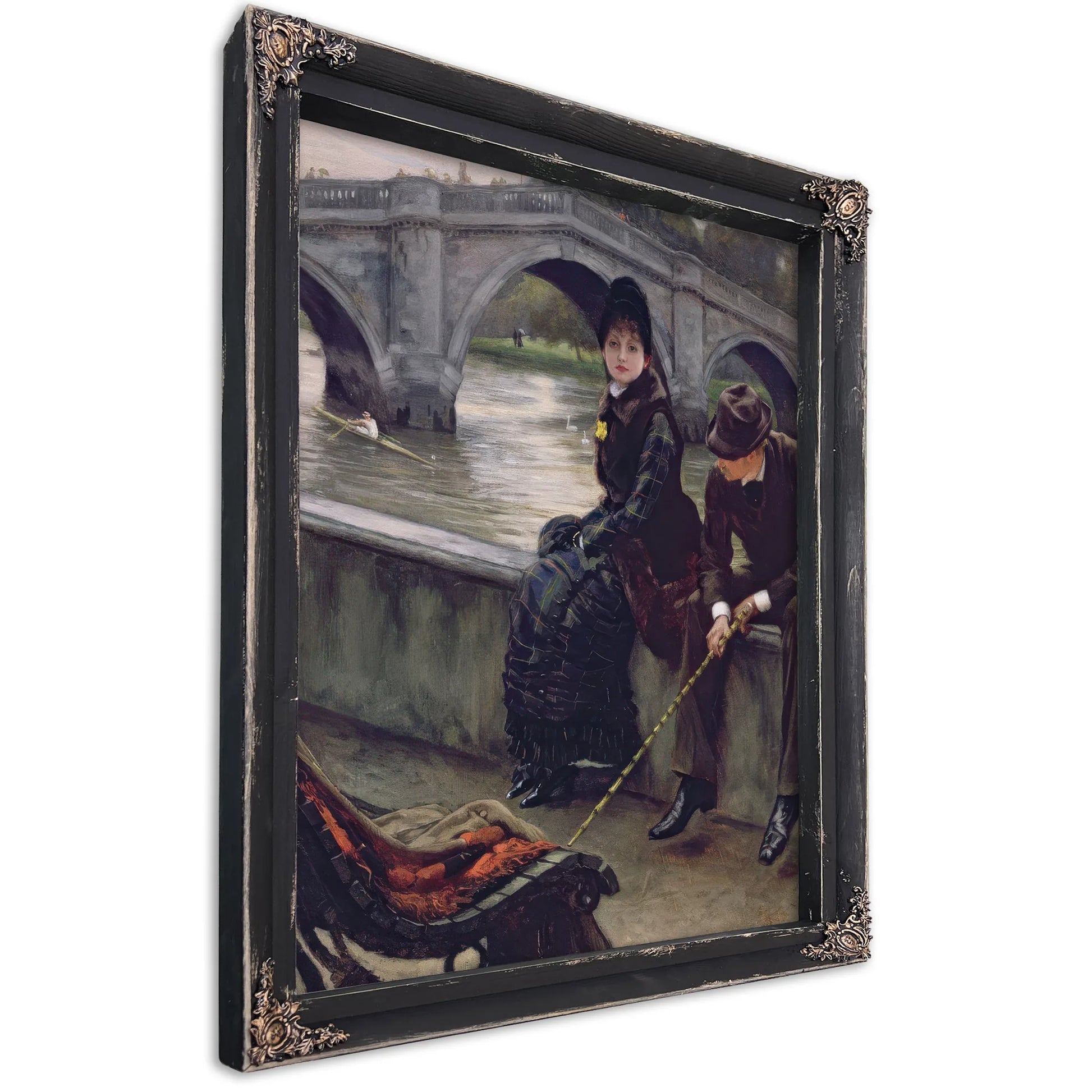 Richmond Bridge By James Tissot Fine Art Print