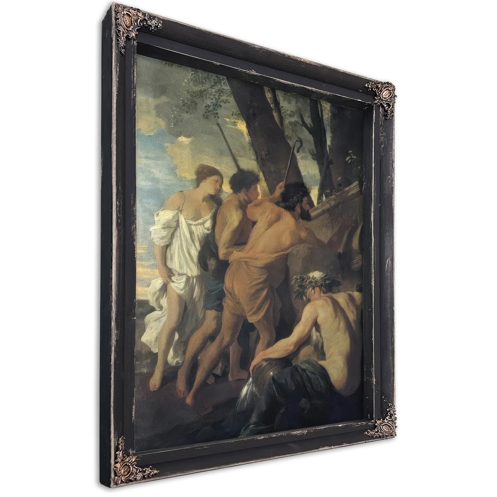 Et In Arcadio Ego (Arcadian Sheperds) I By Nicholas Poussin Fine Art Print