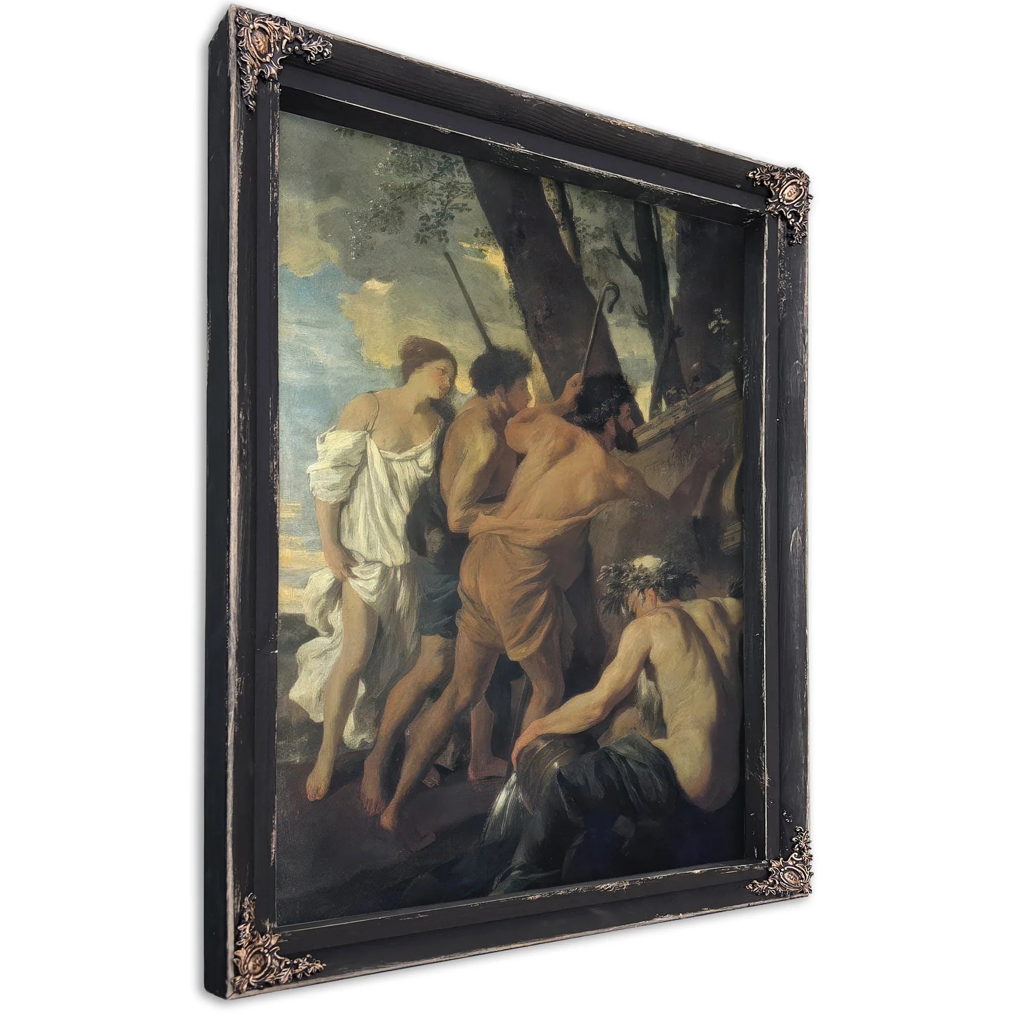 Et In Arcadio Ego (Arcadian Sheperds) I By Nicholas Poussin Fine Art Print
