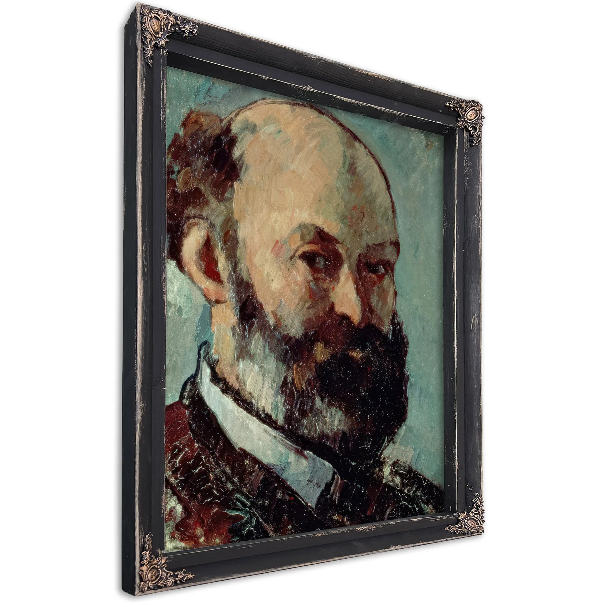 Self Portrait 6 By Paul Cezanne Fine Art Print