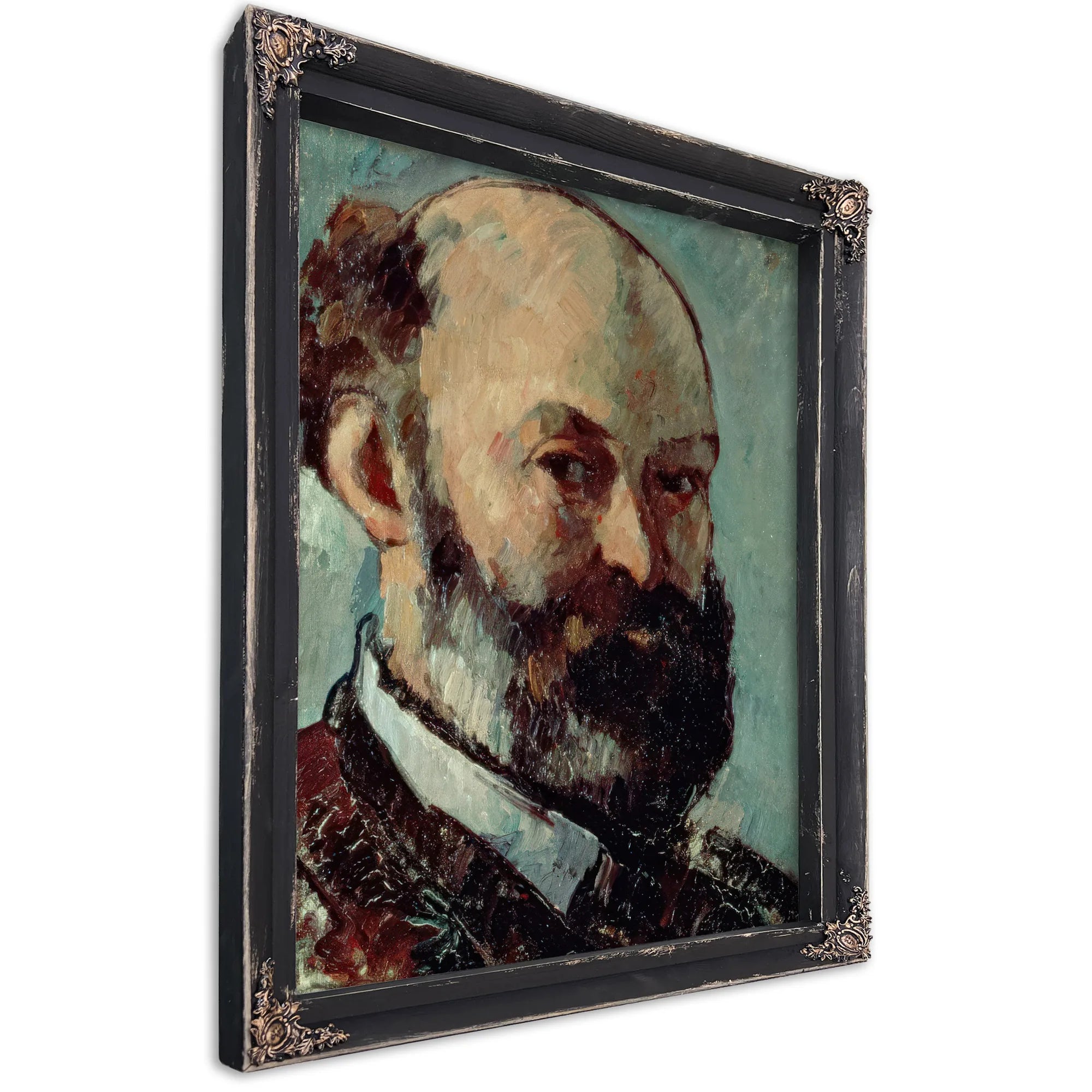 Self Portrait 6 By Paul Cezanne Fine Art Print