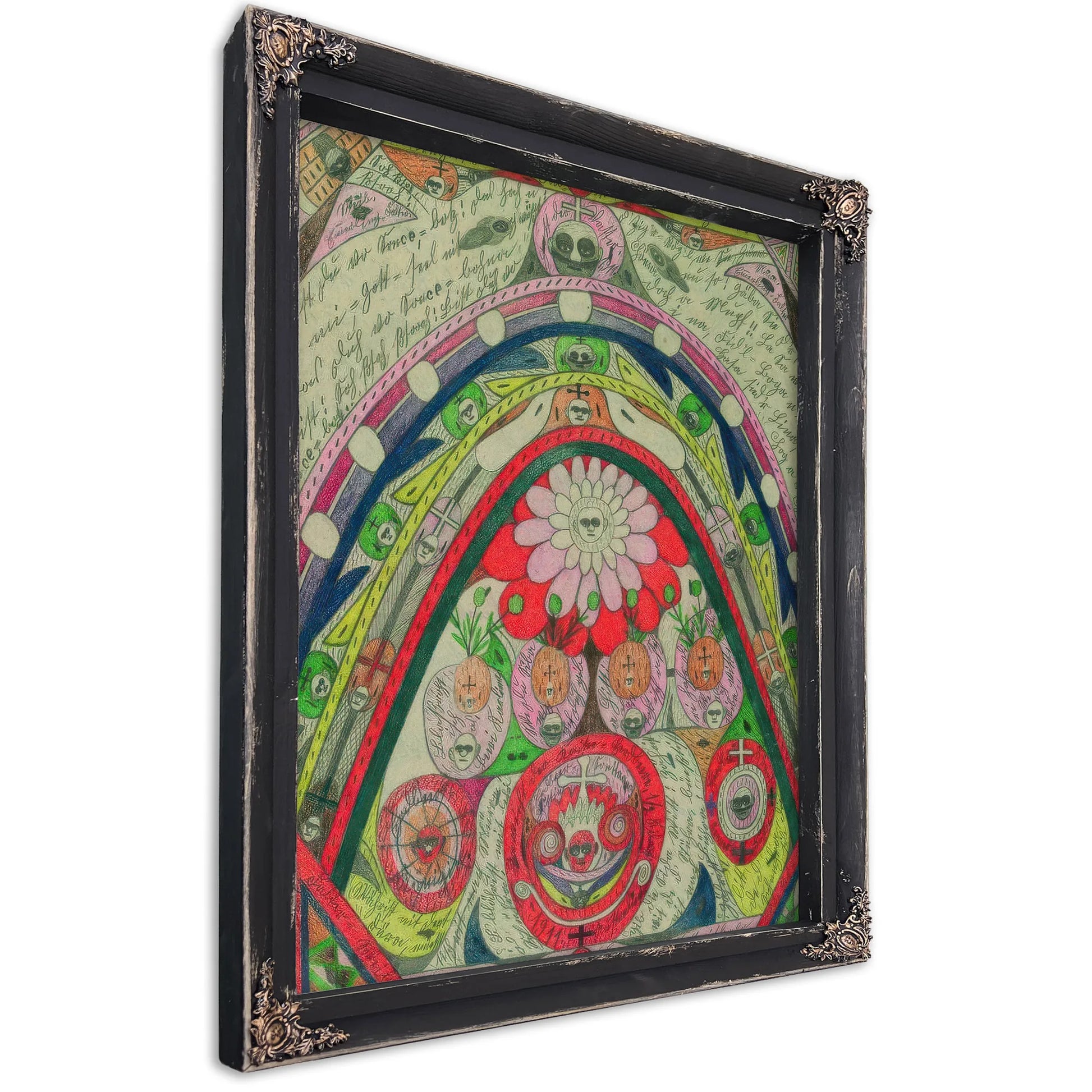 Australia Is Without Doubt The Habitat Of The Giant Strawberry 1911 By Adolf Wolfli Fine Art Print
